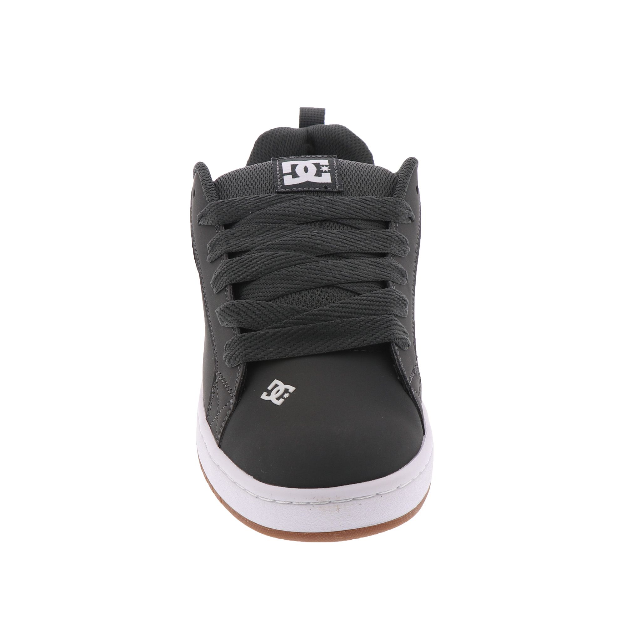 DC 43i Court Graffik - Sneaker Da Skate Uomo In Pelle E Scamosciata, Suola A Coppa, Colore Nero/Bianco - 2