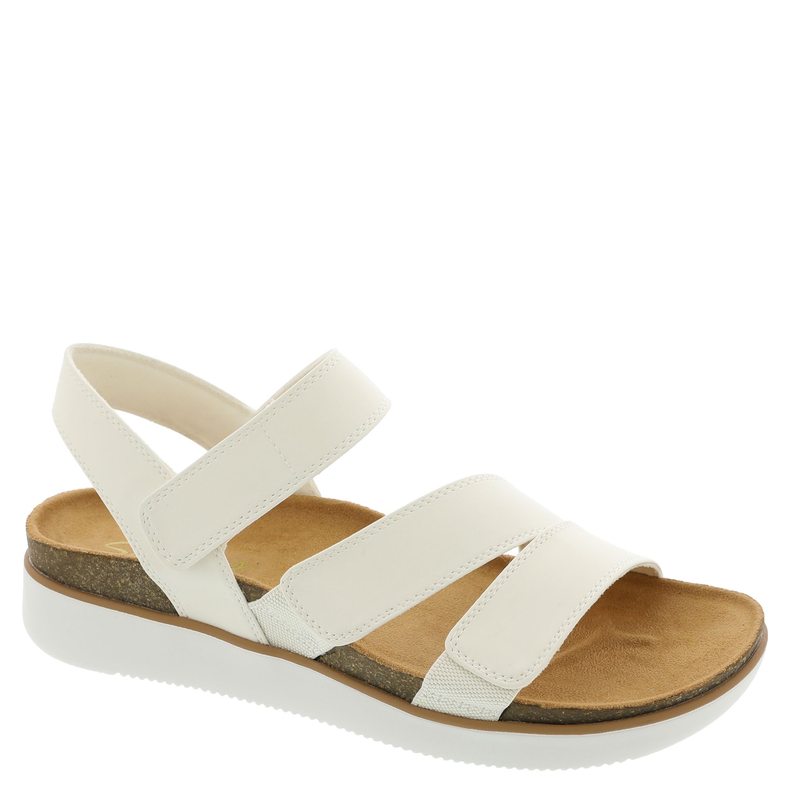 Skechers Cali Lifted Comfort-163252 Women's White Sandal 10 M