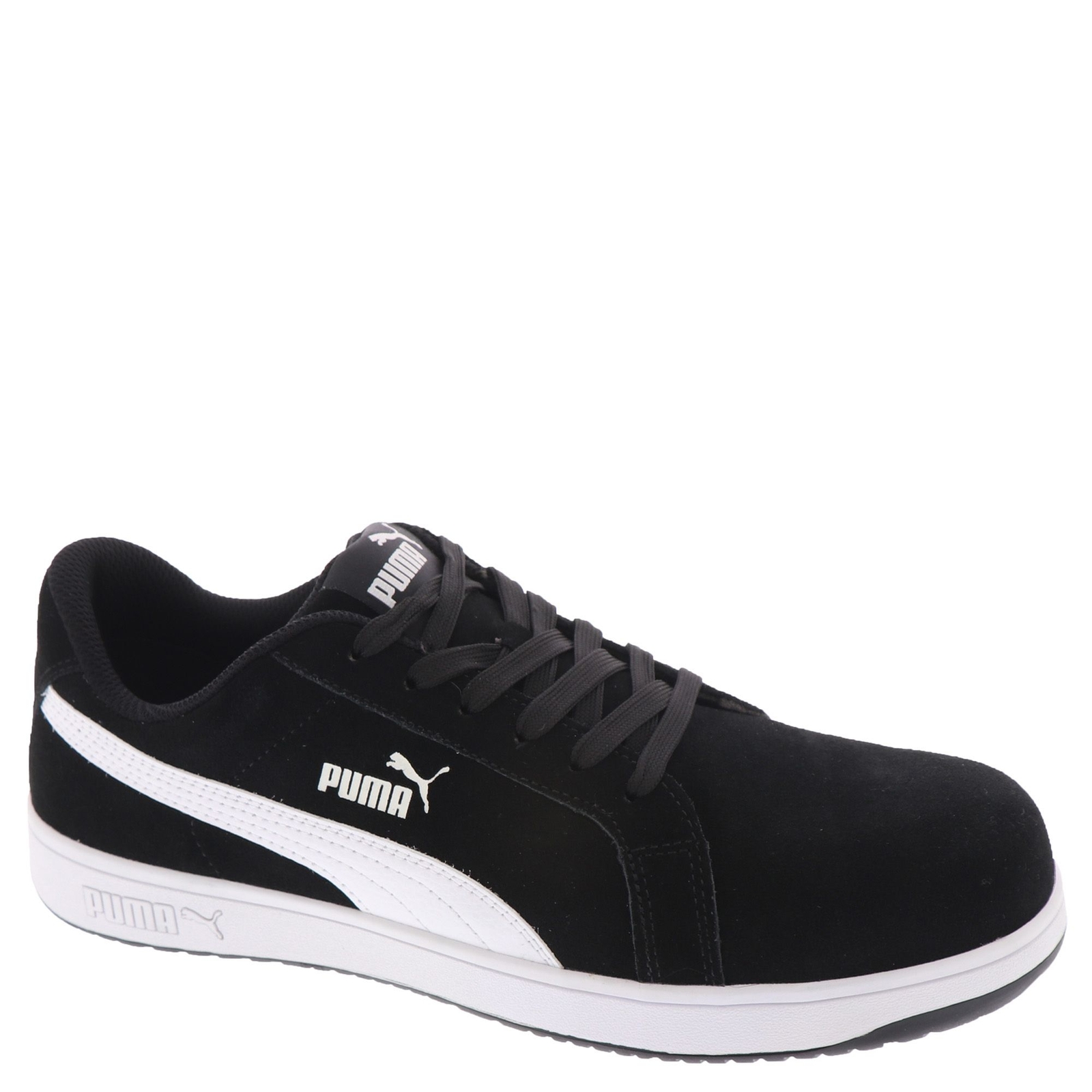 PUMA Safety Iconic Suede Low EH SR Comp ToeMen's Black Boot 10.5 M