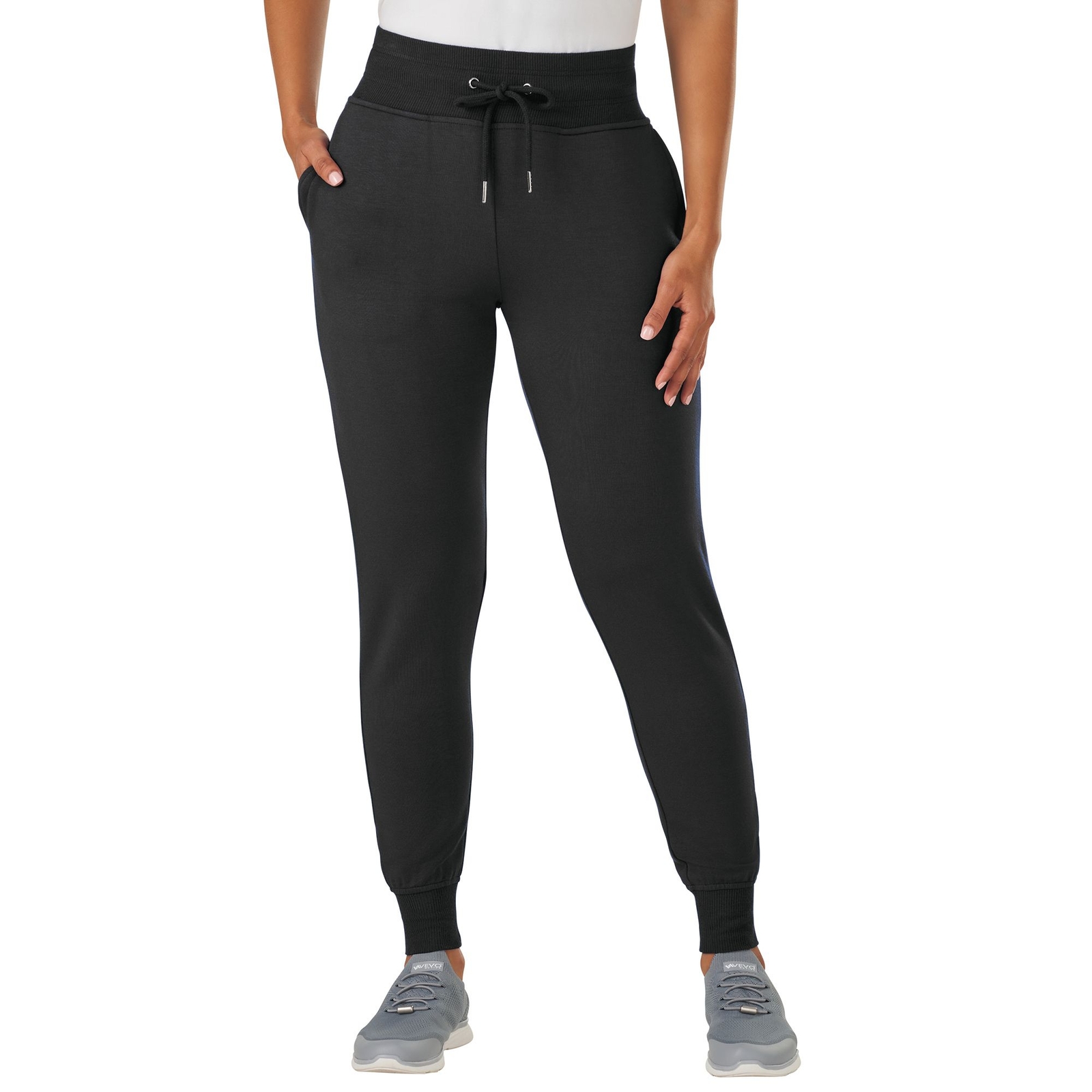 Masseys Favorite Super Soft Jogger Black Pants L-Regular