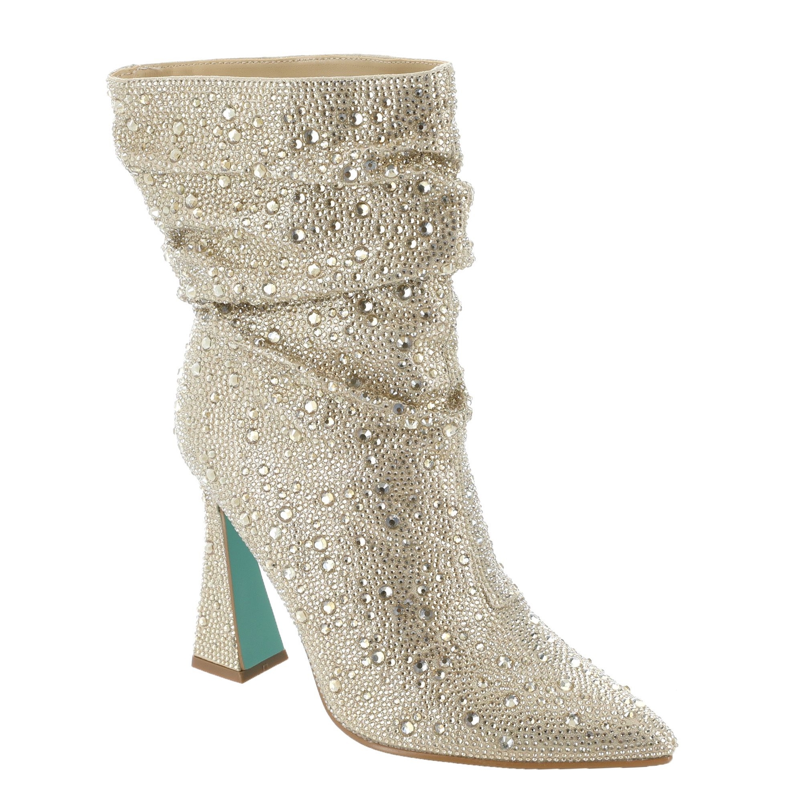 Betsey Johnson Mac Women's Gold Metallic Boot 6.5 M