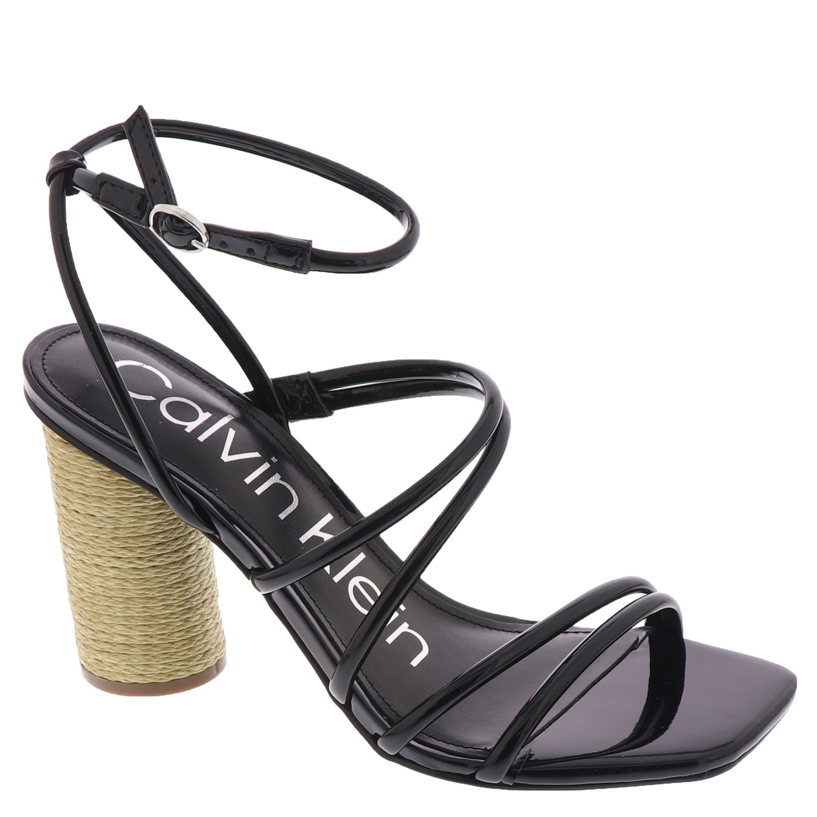 Calvin Klein Sizzle Women's Black Sandal 8.5 M