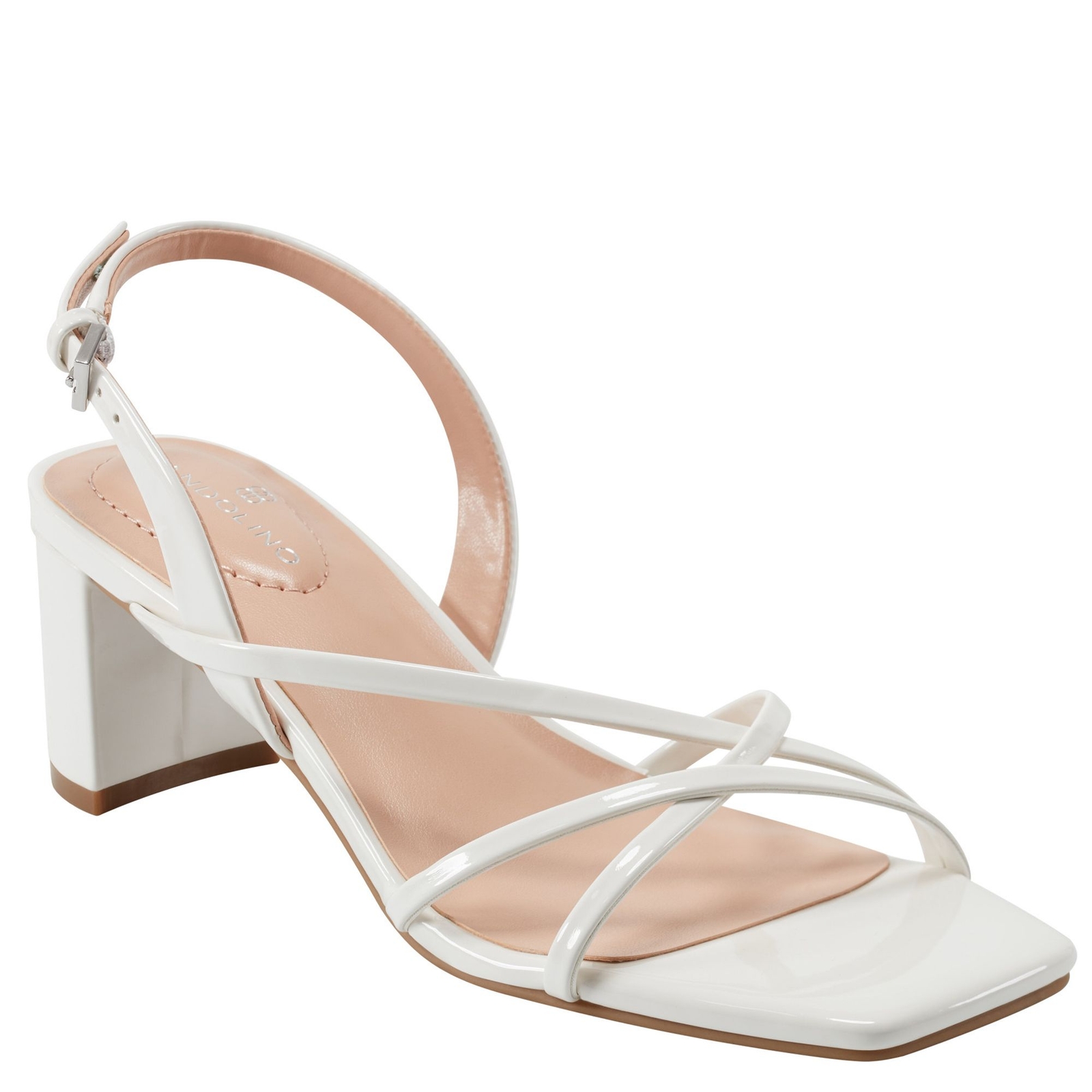 Bandolino Keltie Women's White Sandal 10 M