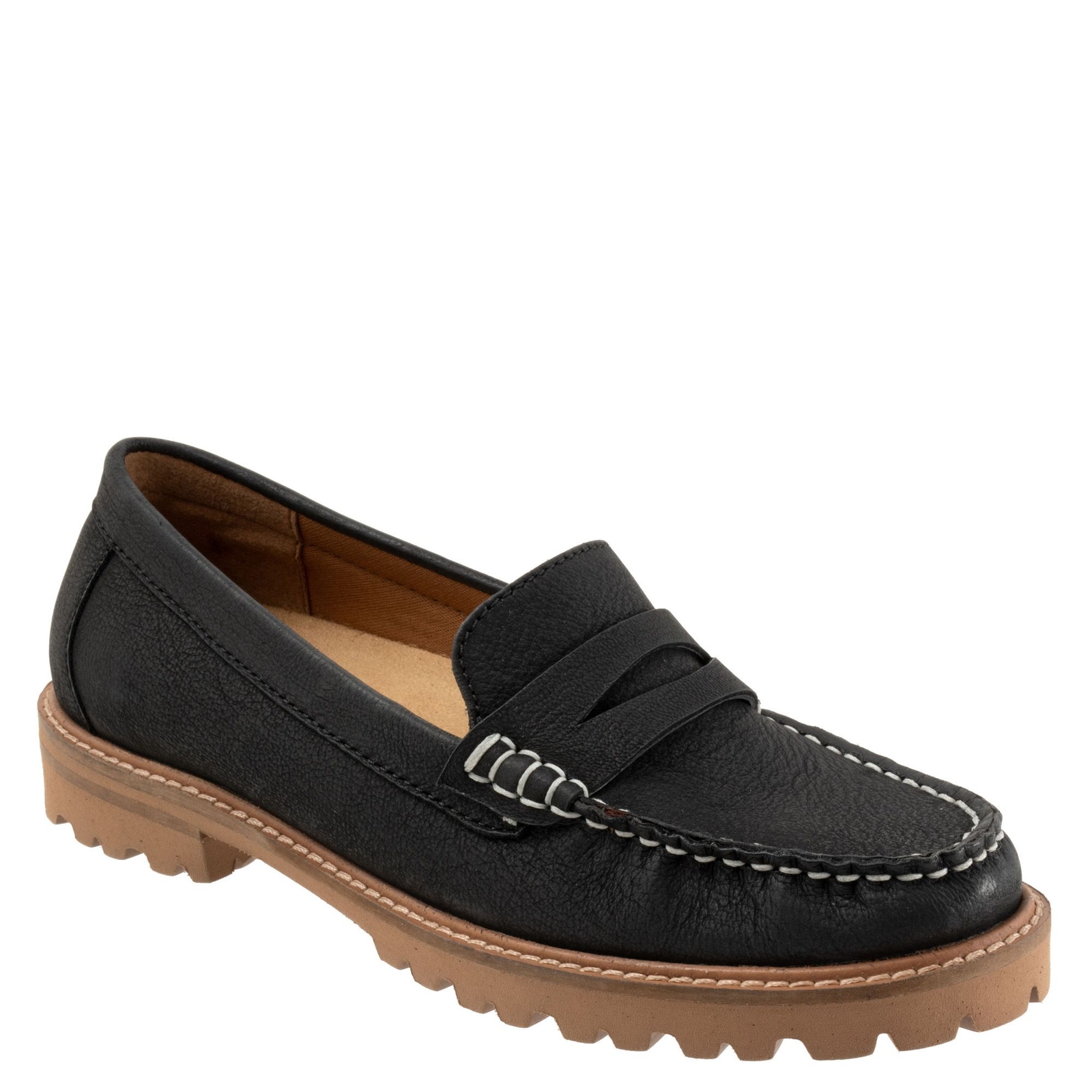 Trotters Francey Women's Black Slip On 10 M