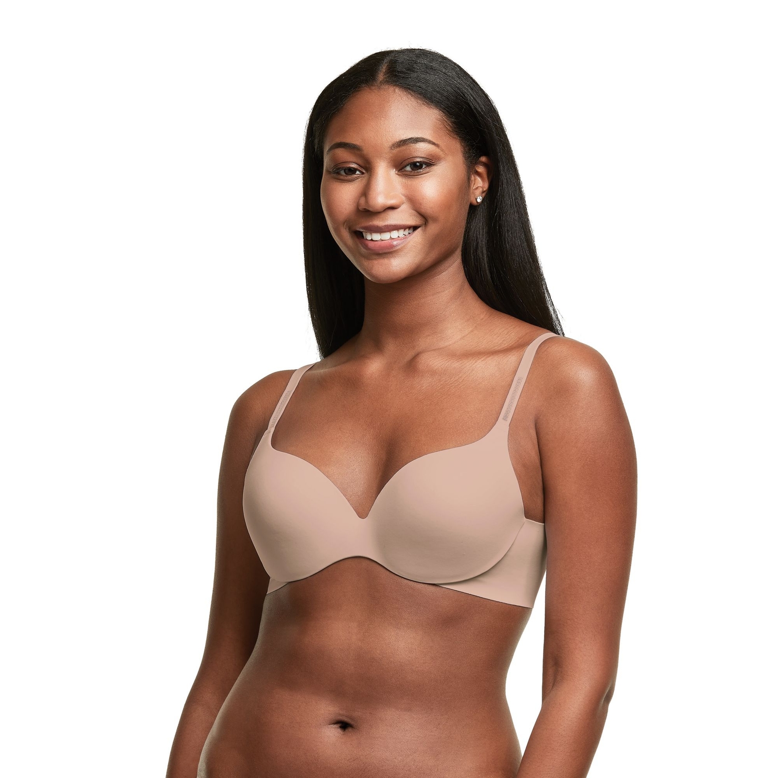 Maidenform Comfort Devotion Dreamwire Back Smoothing Underwire Bra Pink Bras 34-D