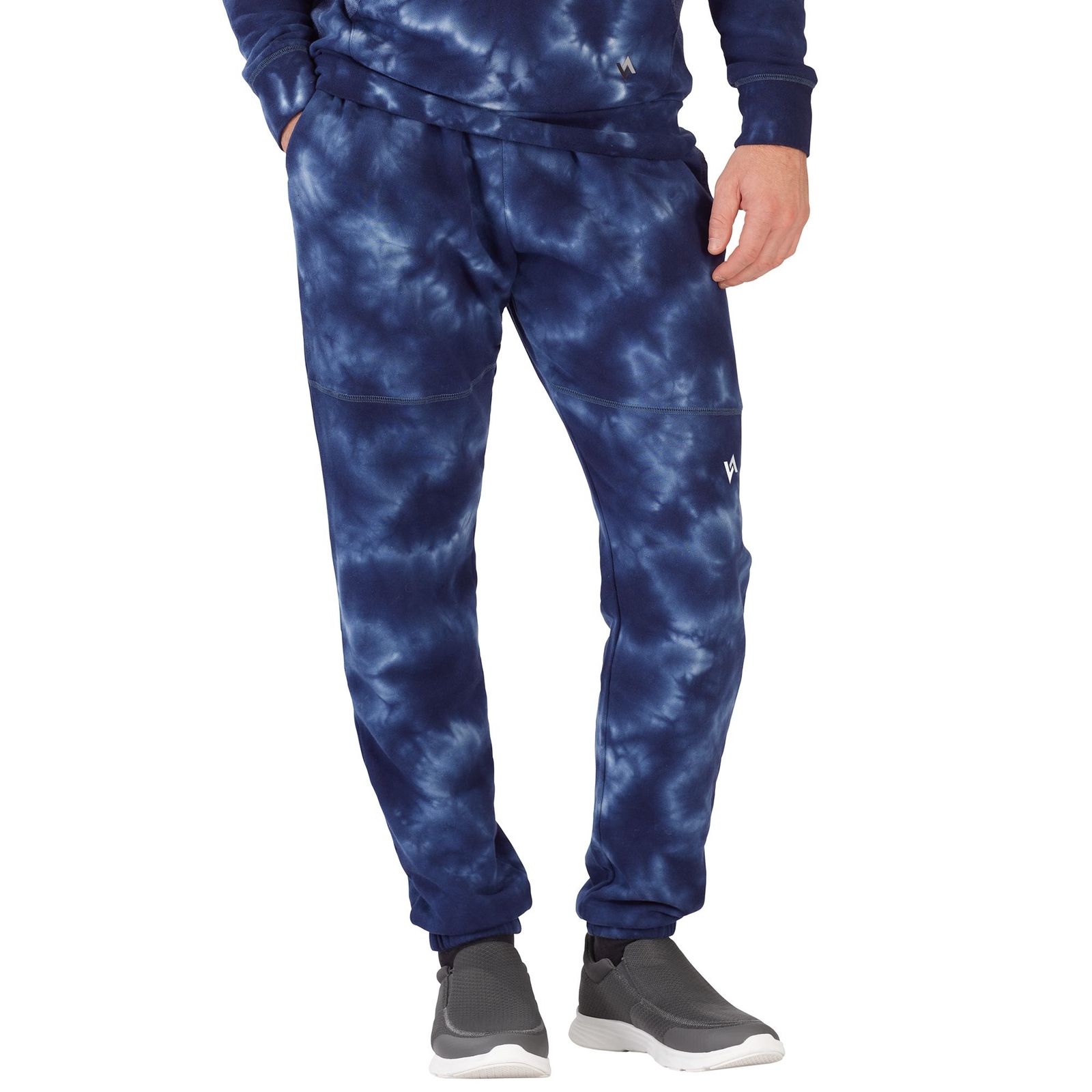 VEVO ACTIVE Men's French Terry Pant Blue Pants XXXXL-Regular