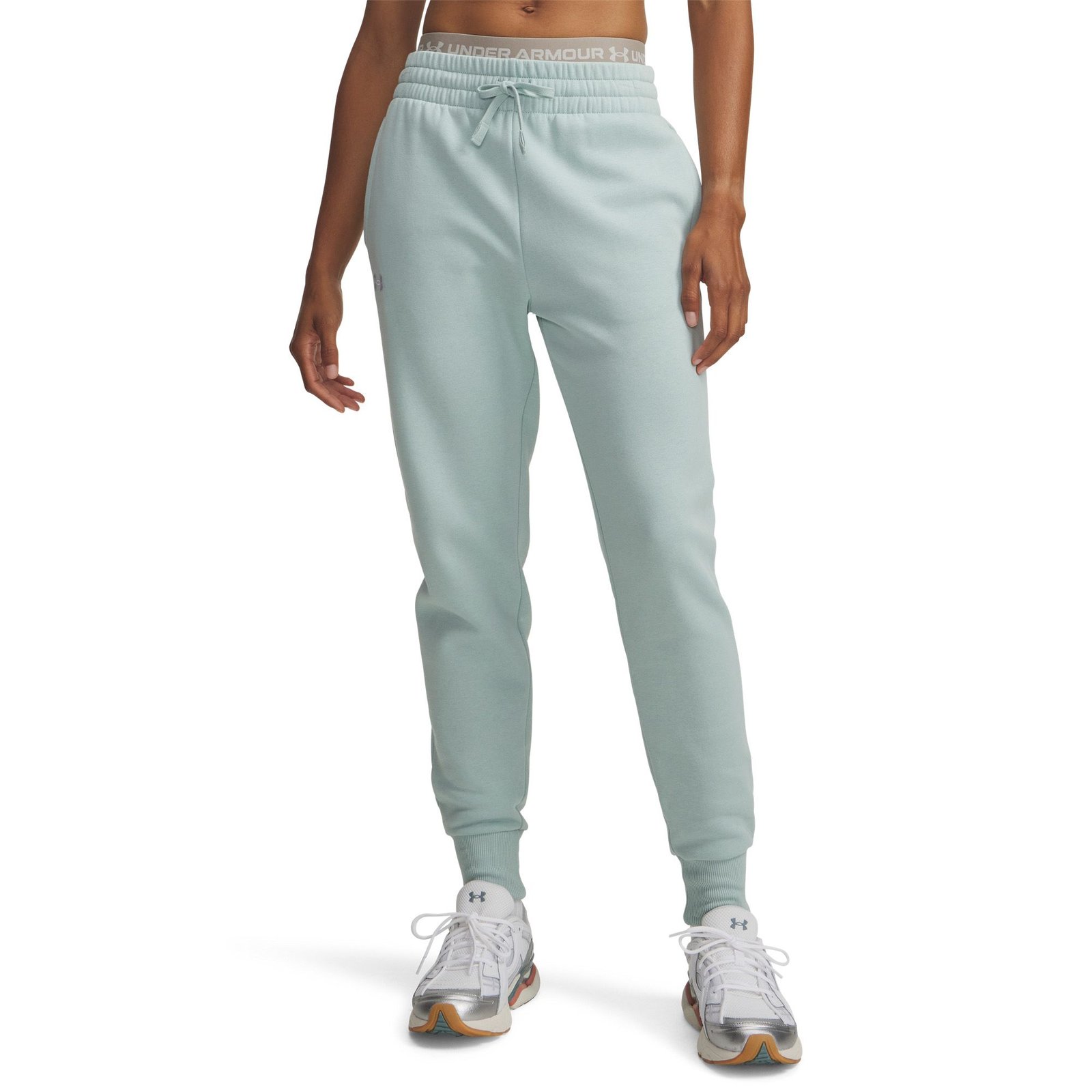 Under Armour Rival Fleece Jogger Women's Blue Pants