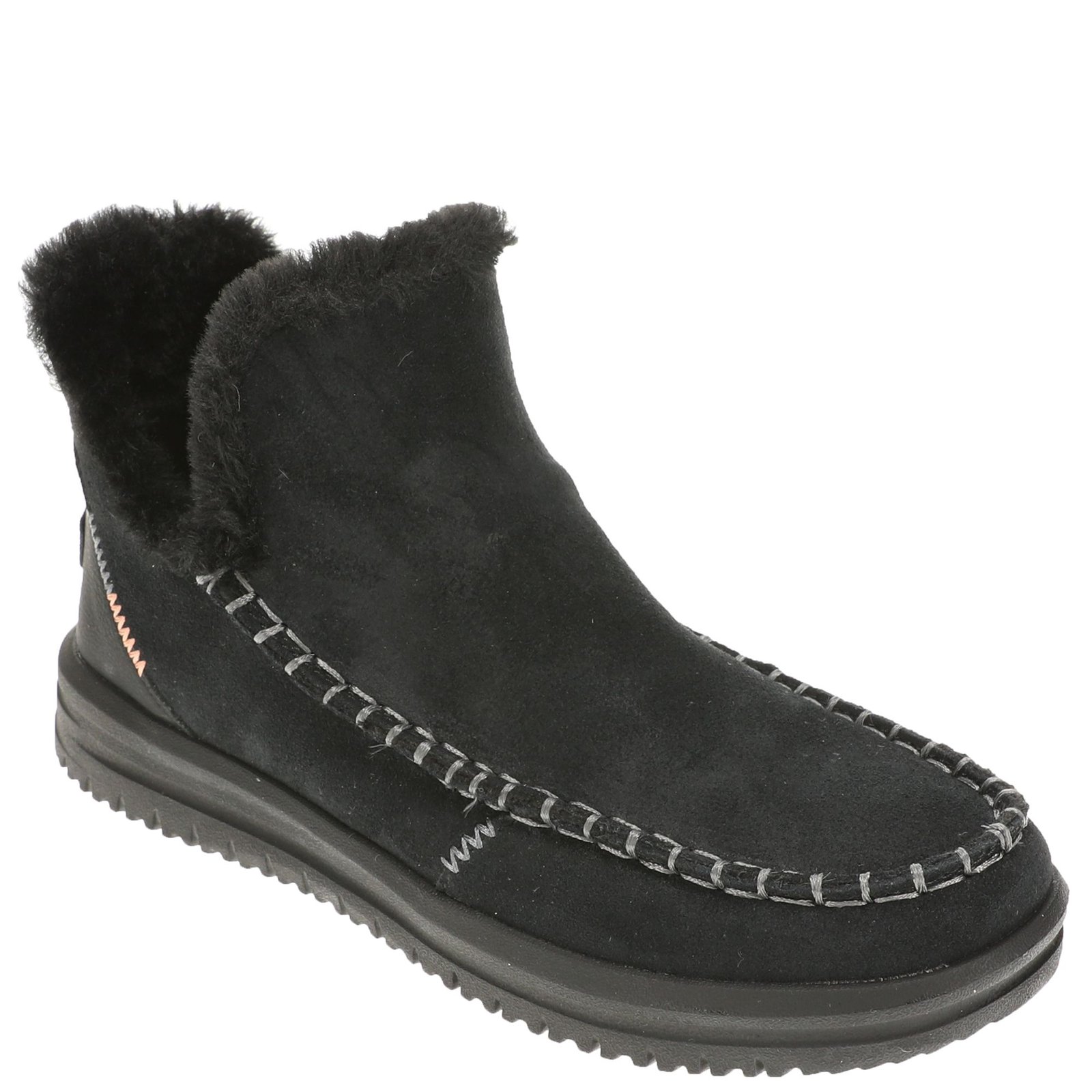 Hey Dude Camden Suede Women's Black Boot 9