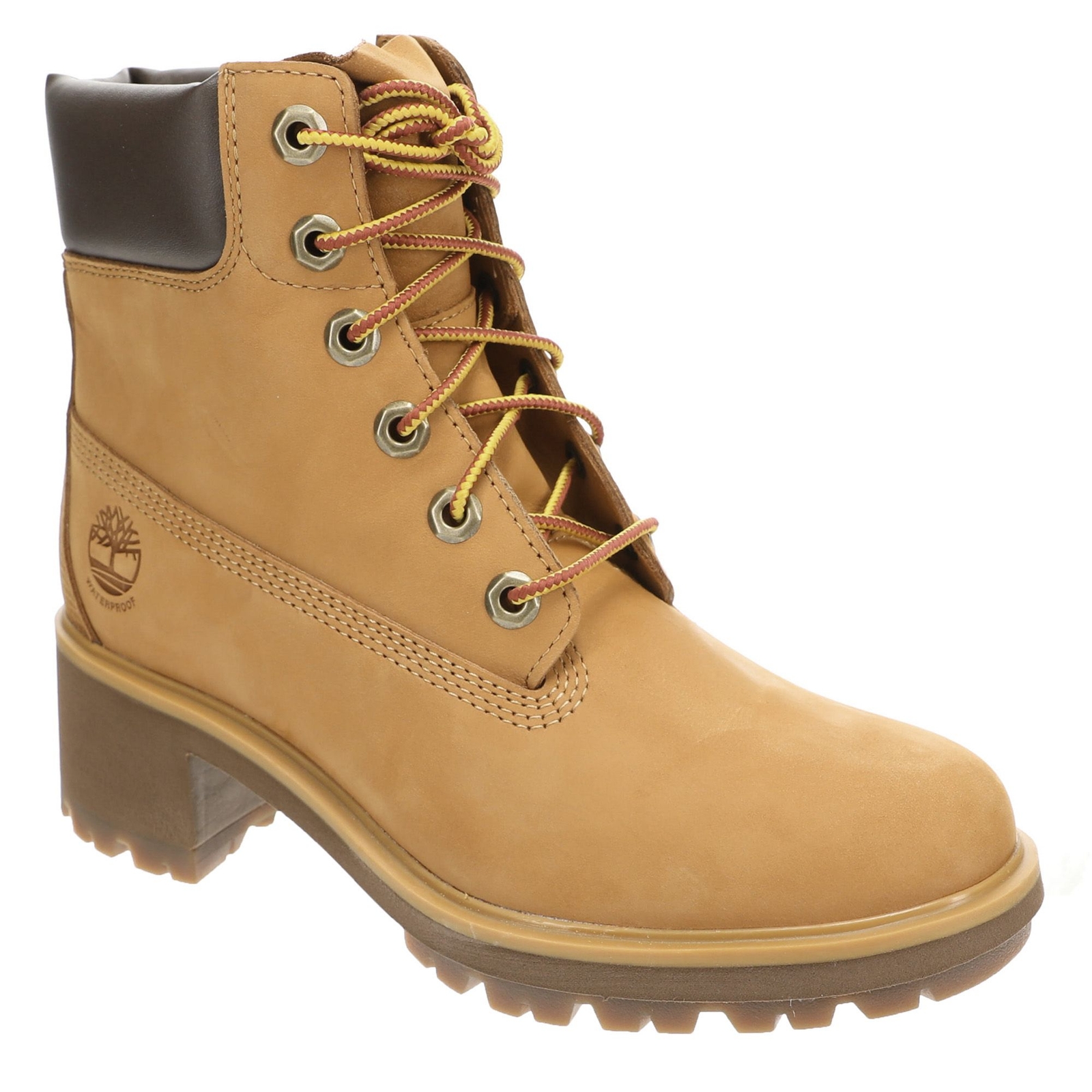 Timberland Kinsley Mid Lace Up Boot Women's Tan Boot 8.5 M