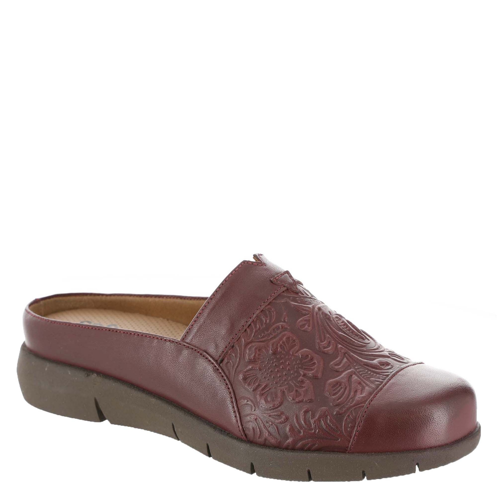 Softwalk San Marcos Tooling Women's Red Slip On 10 M