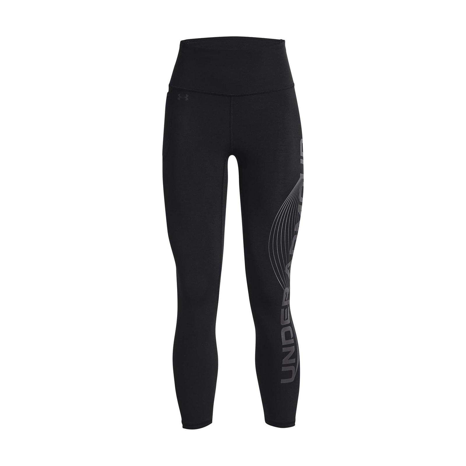 Under Armour Women's Motion Ankle Leg Branded Black Pants XL-Regular