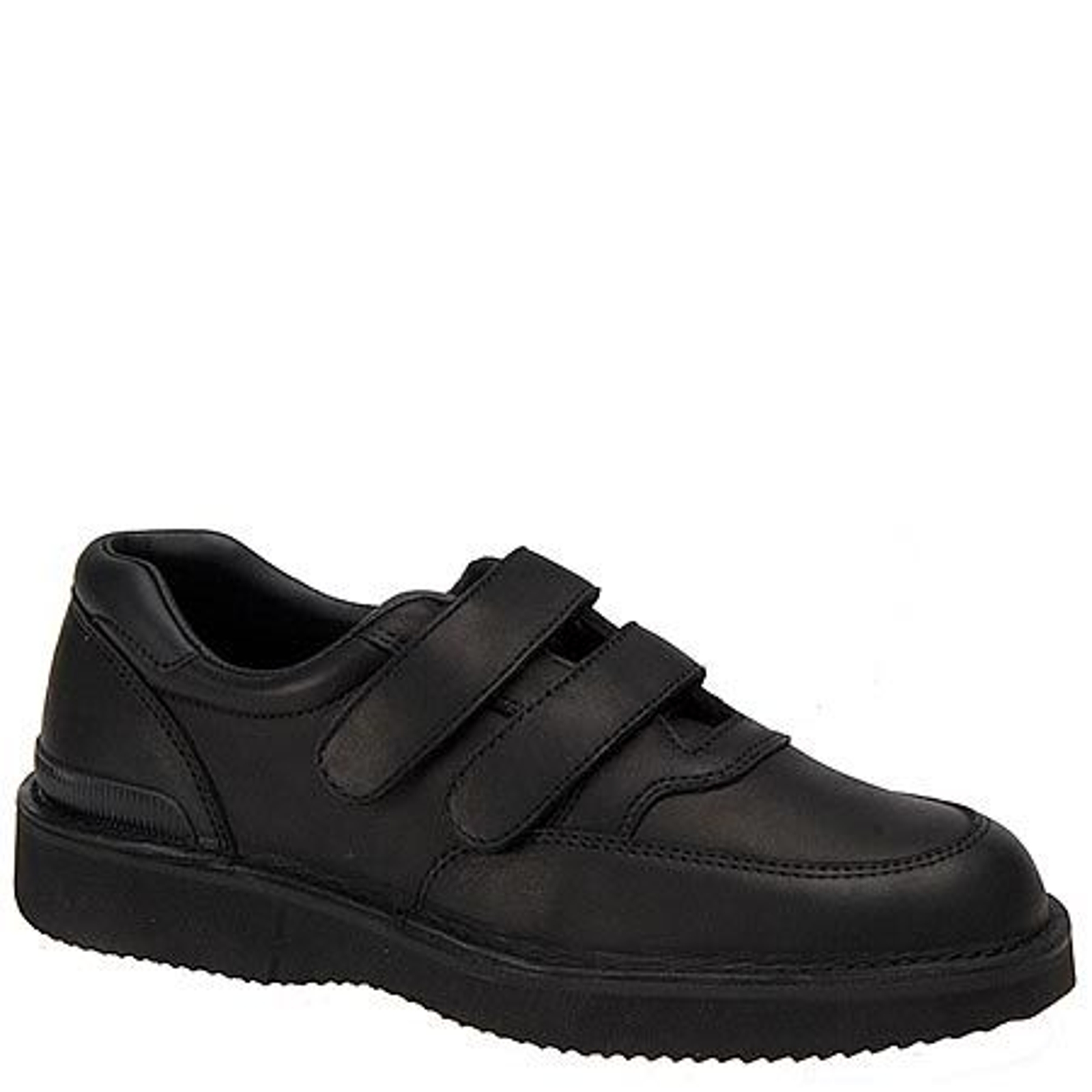 Ultra-Walker Men's Quick Grip Casual Walking Black Oxford 10 D