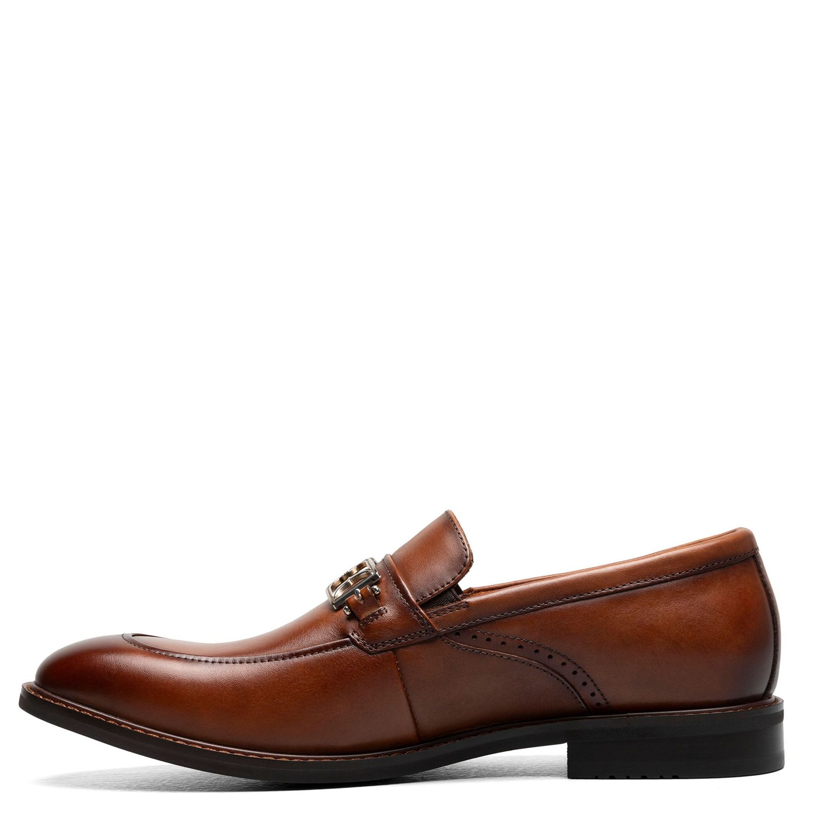 Stacy Adams Shoes Boyd Moc Toe Bit Slip On Brandy Size 11.5 — photo 2