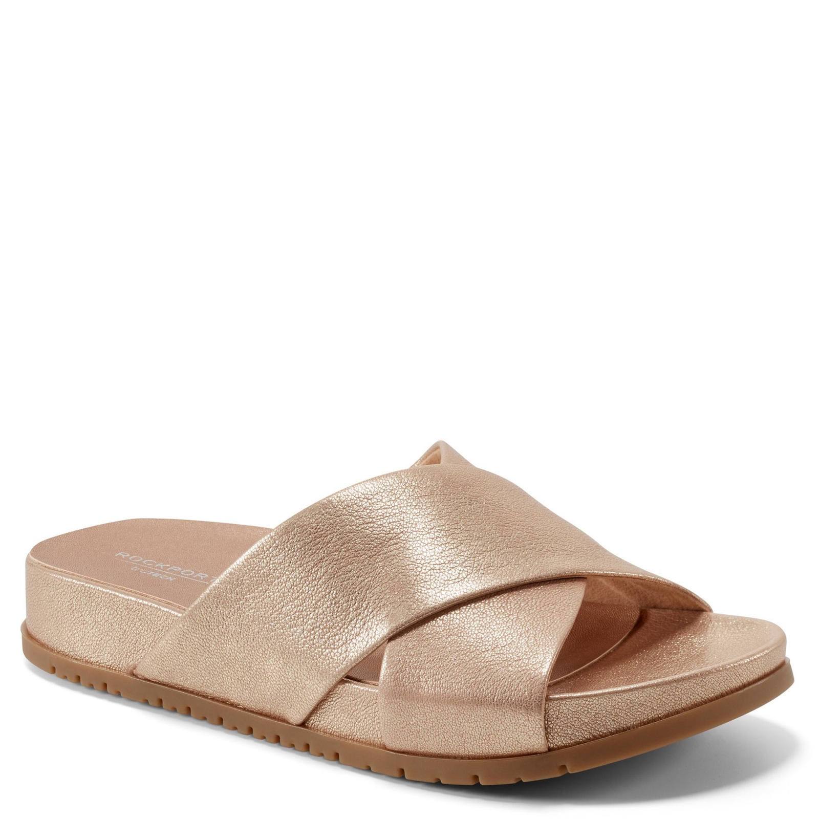 Rockport Leia Women's Gold Sandal 5.5 M
