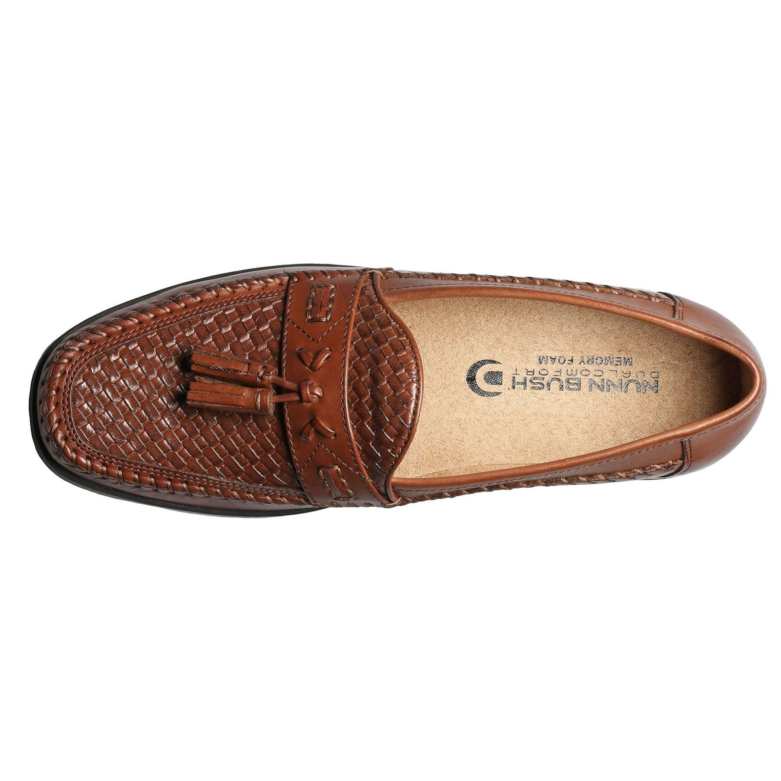 Mens Loafers Nunn Bush Strafford Woven Leather Loafer size 11 Men main image 3