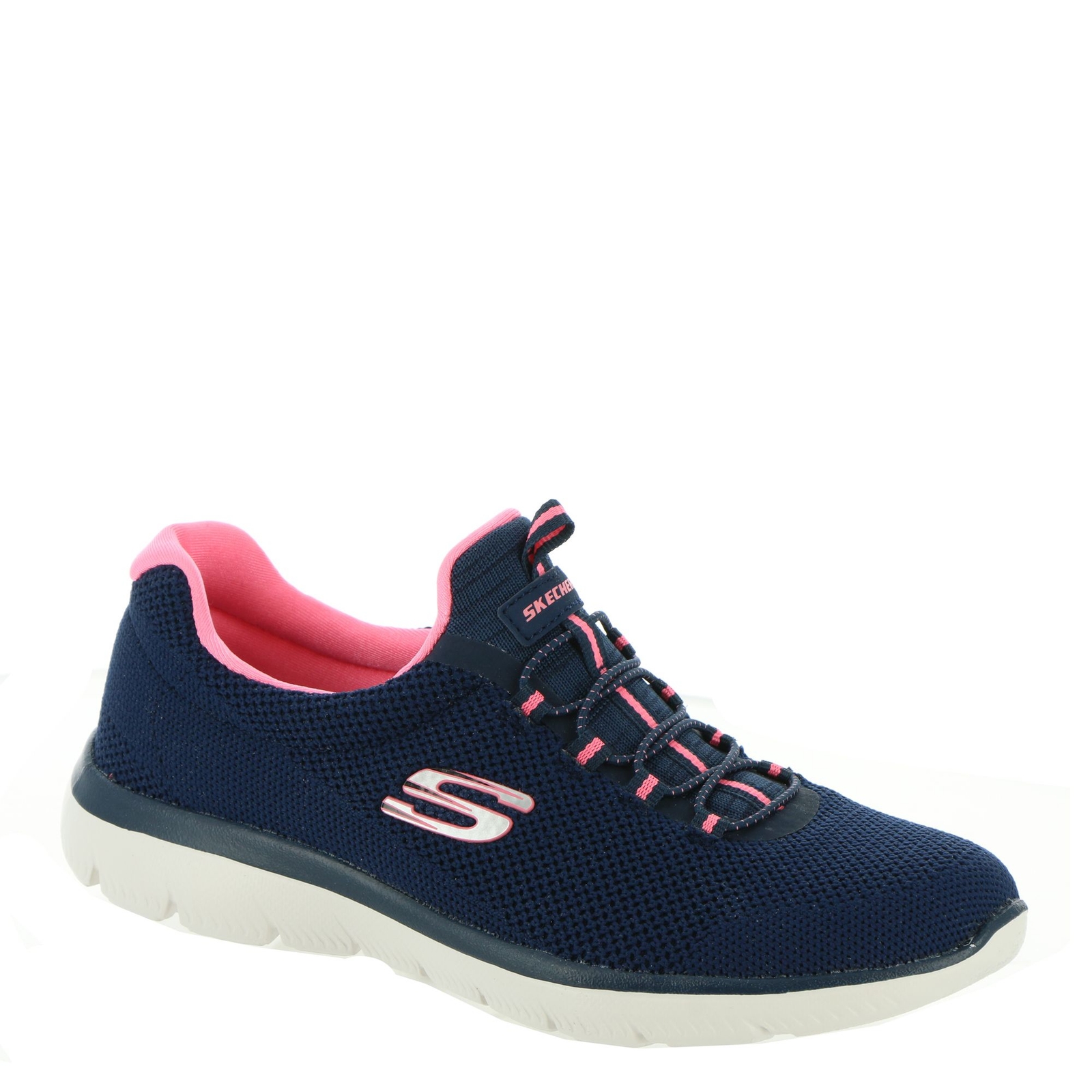 Skechers Sport Summits-Cool Classic Athletic Sneaker Women's Navy Sneaker 9 M