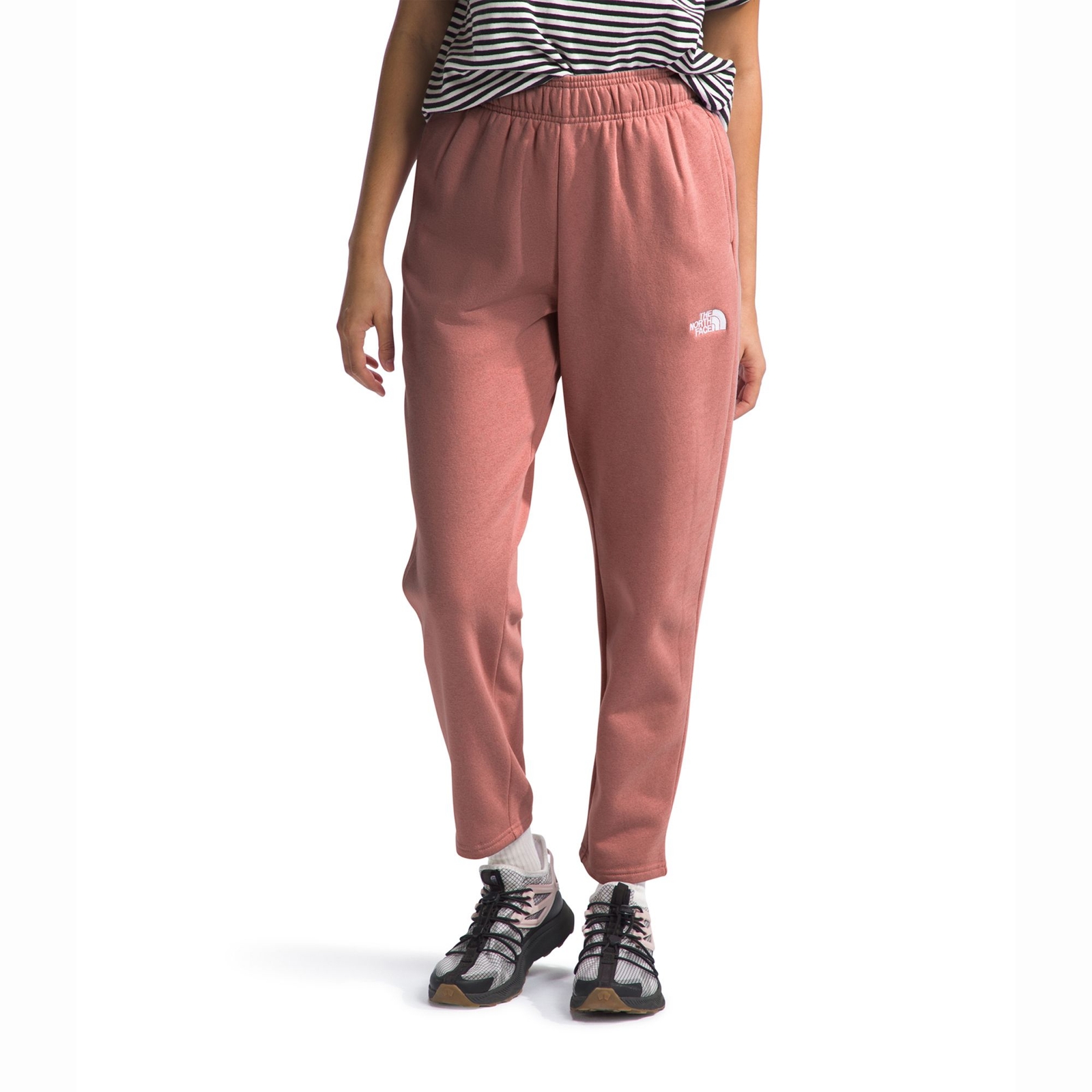 The North Face Women's Evolution Cocoon Fit Sweatpant Tan Pants L-Regular