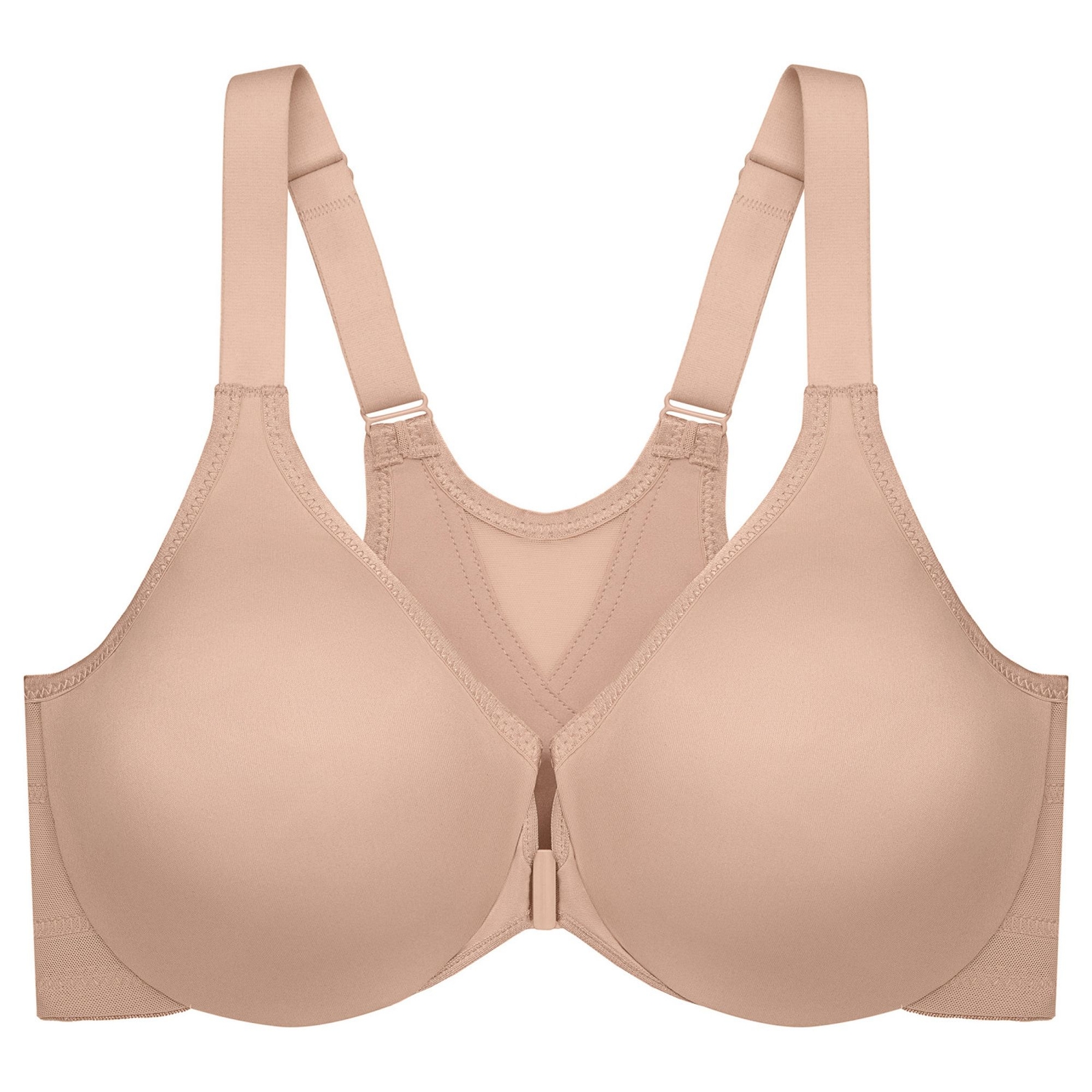 Glamorise Magiclift Wonderwire Posture Back Bra Brown Bras 46-C