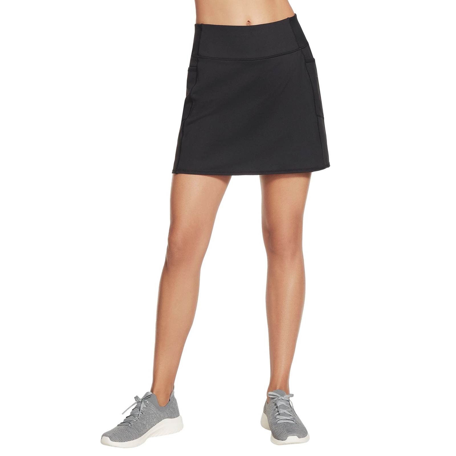 Skechers Women's GOWALK HW Skort Black Shorts XXXL