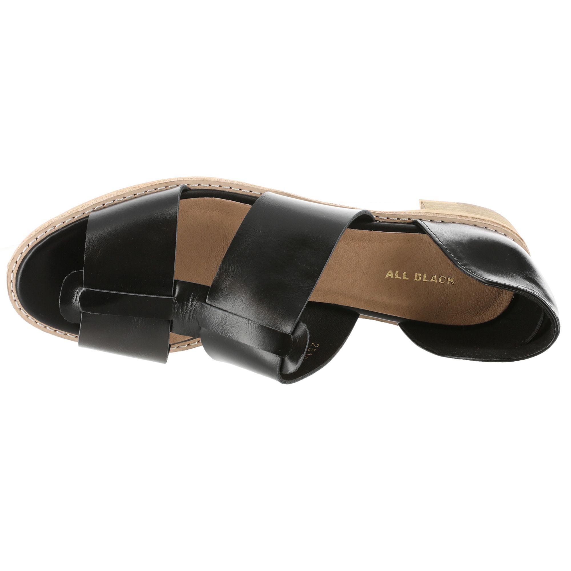 ALL BLACK Fishy Dorsay Womens Sandal 33190₽