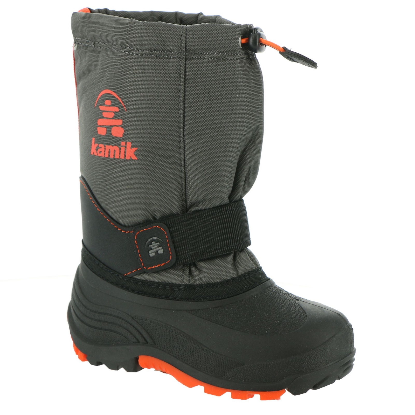 Kamik Rocket Boys' Toddler-Youth Grey Boot 2 Youth M