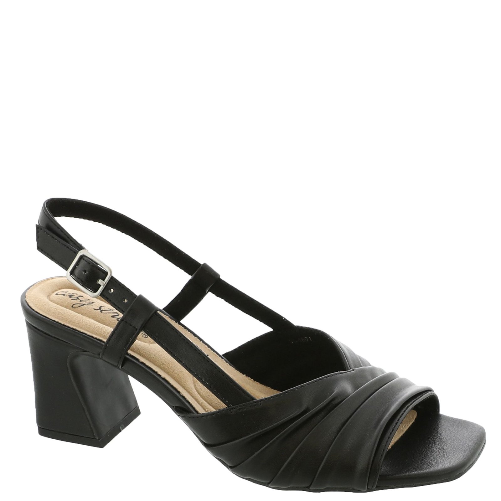 Easy Street Lucie Women's Black Sandal 5.5