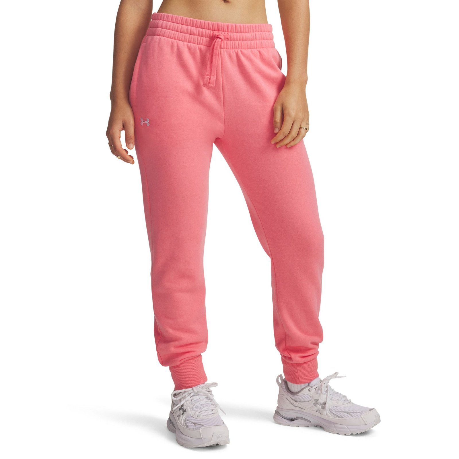 Under Armour Rival Fleece Jogger Women's Pink Pants