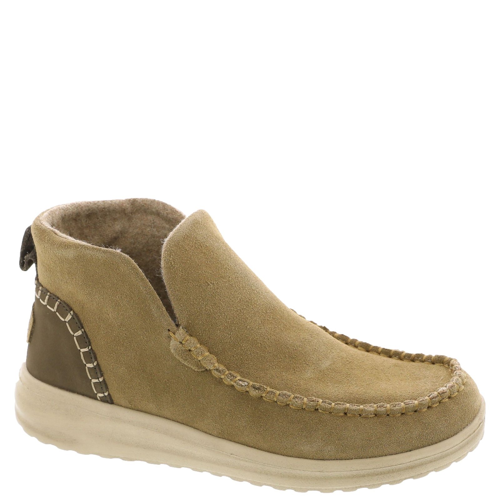 Hey Dude Denny Suede Women's Brown Boot 12