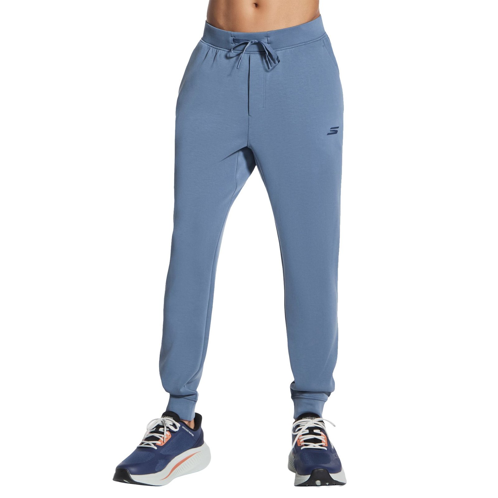 Skechers Men's Skechcloud Elevate Slip-In Jogger Blue Pants