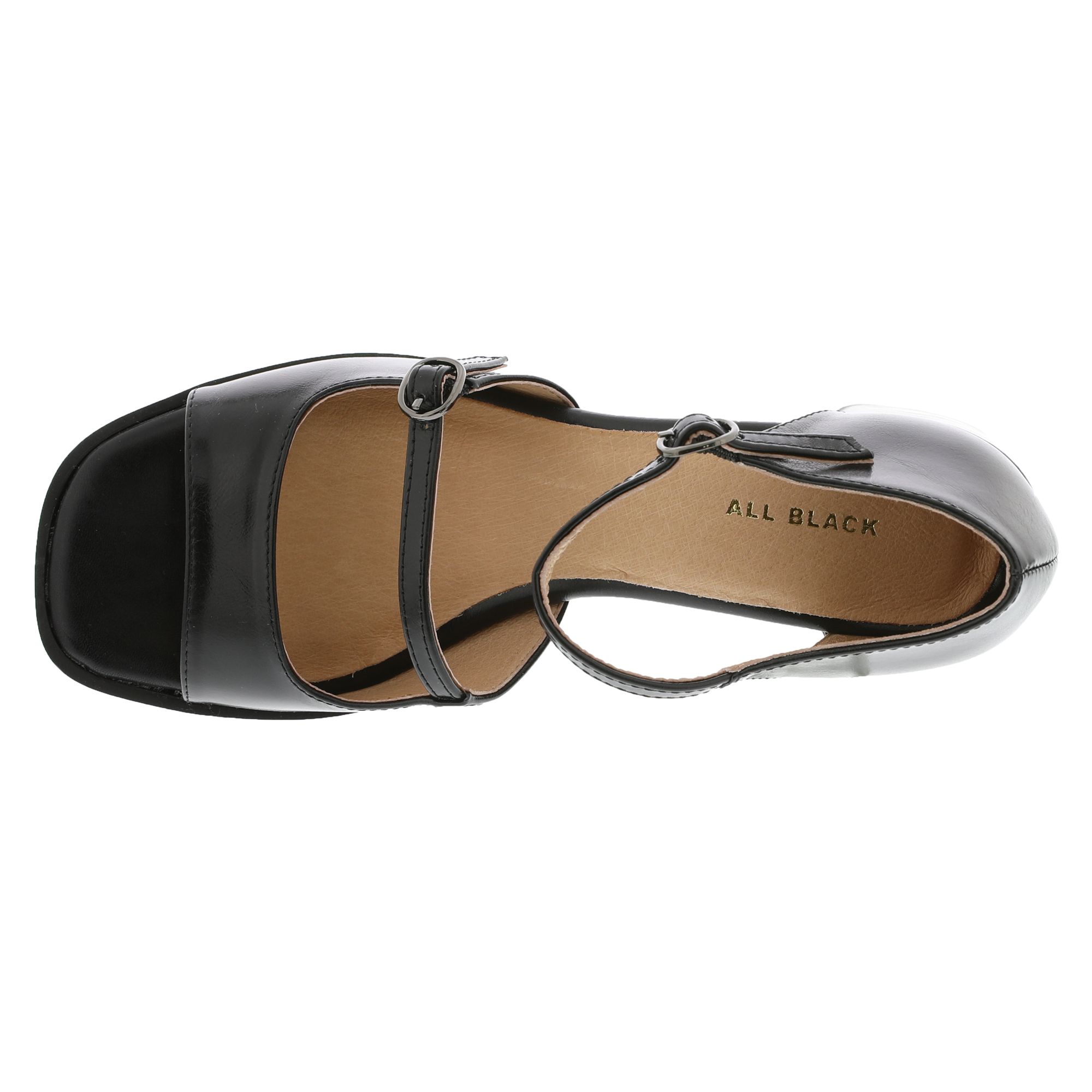 ALL BLACK Double Jan OT Women's Sandal
