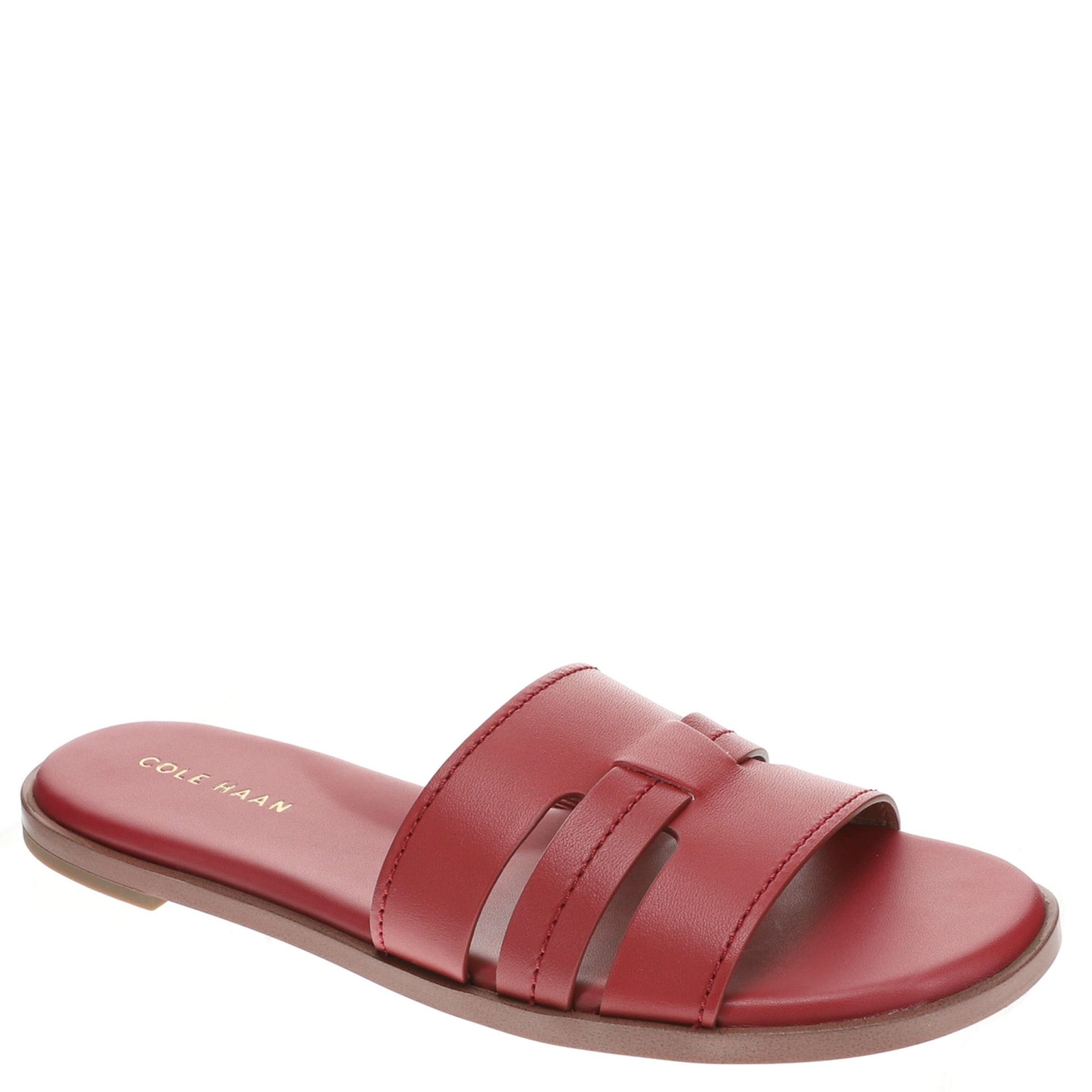 Cole Haan Flynn Slotted Slide Women's Red Sandal 10 M