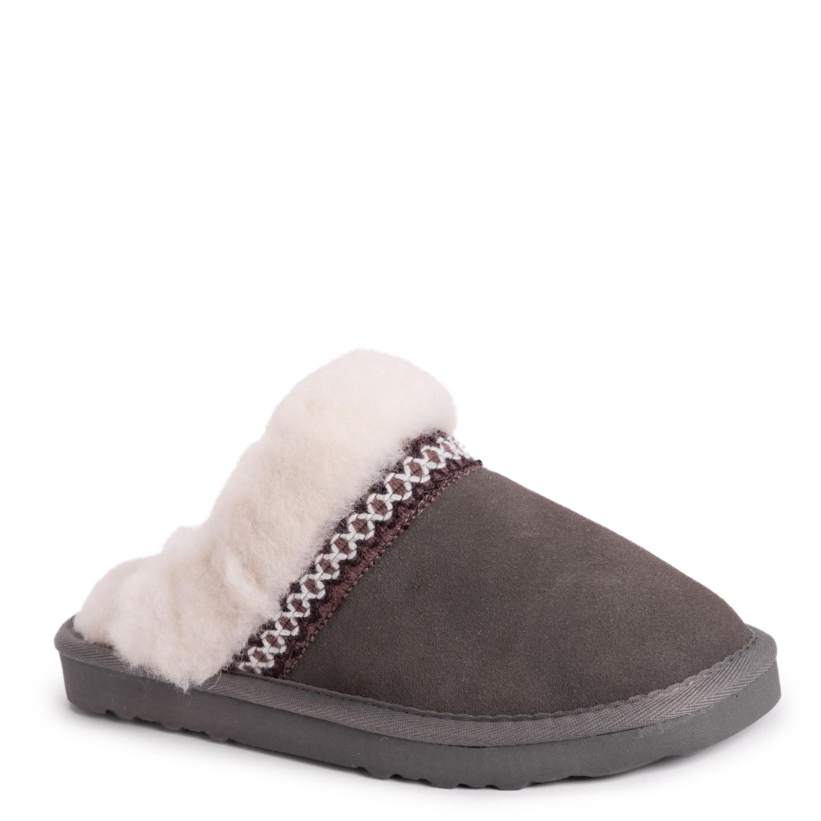MUK LUKS Dawn Suede Scuff Women's Slipper - Picture 7 of 9
