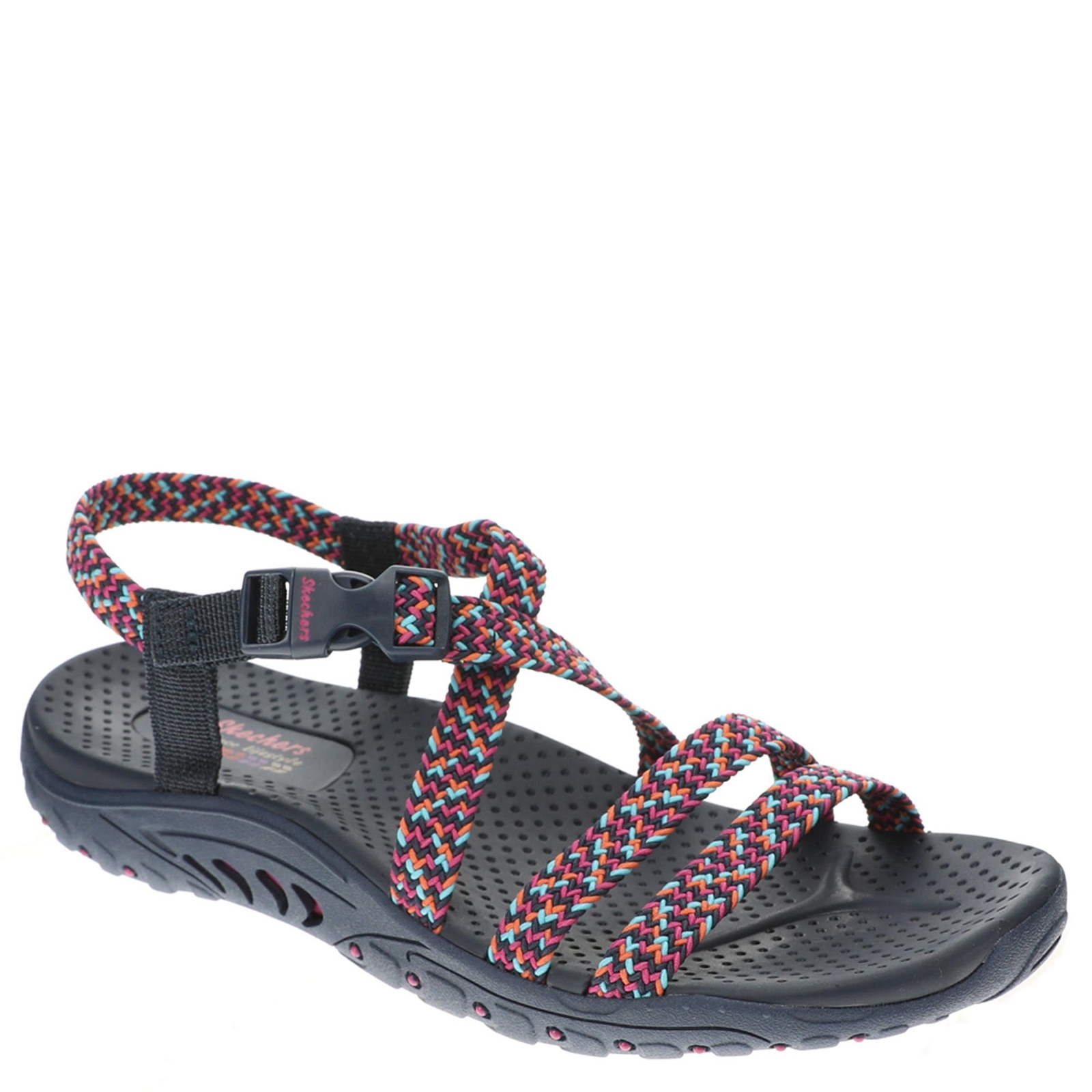 Skechers USA Reggae-Adore You Women's Navy Sandal 12 M