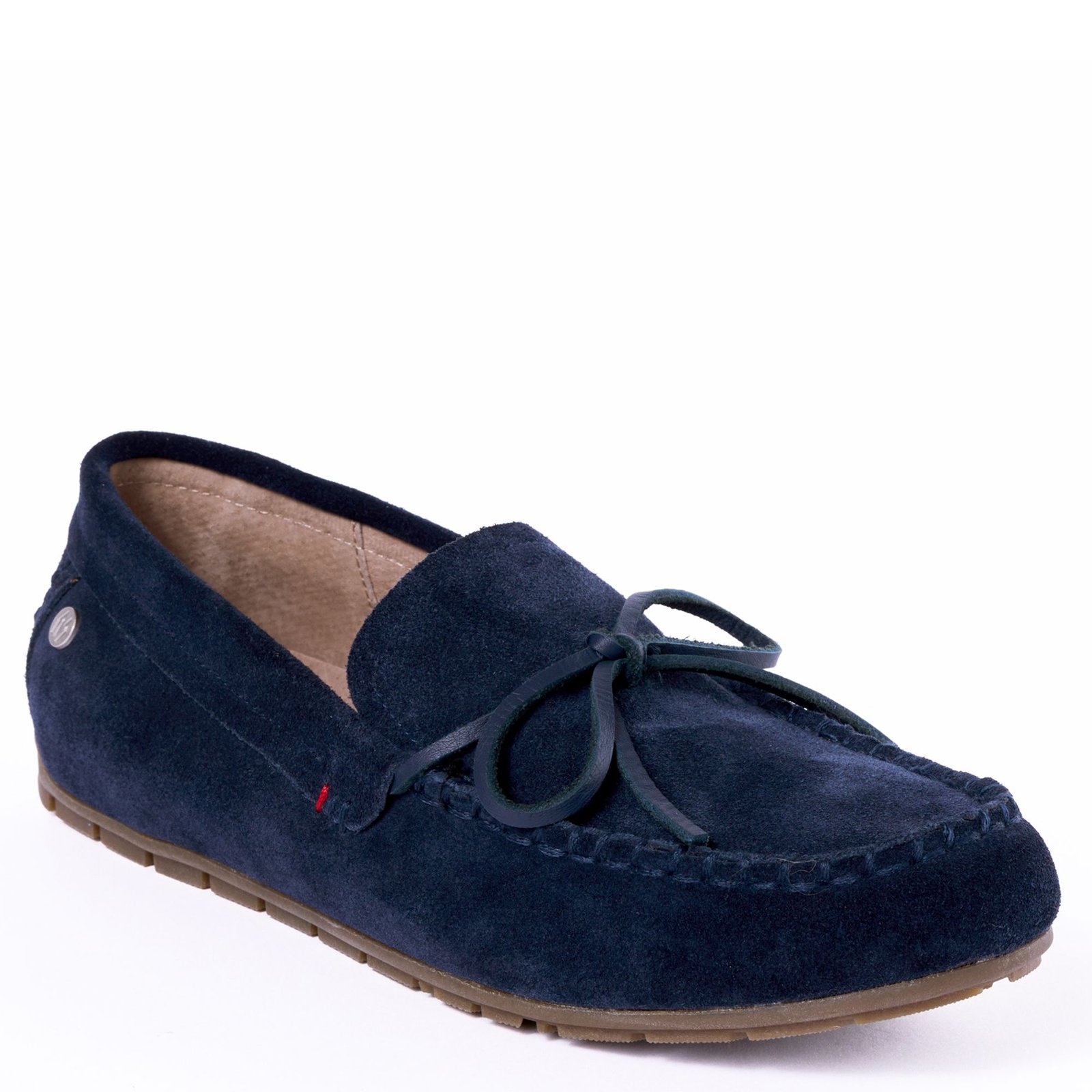 Minnetonka Loafer Moc Men's Navy Slip On 9.5