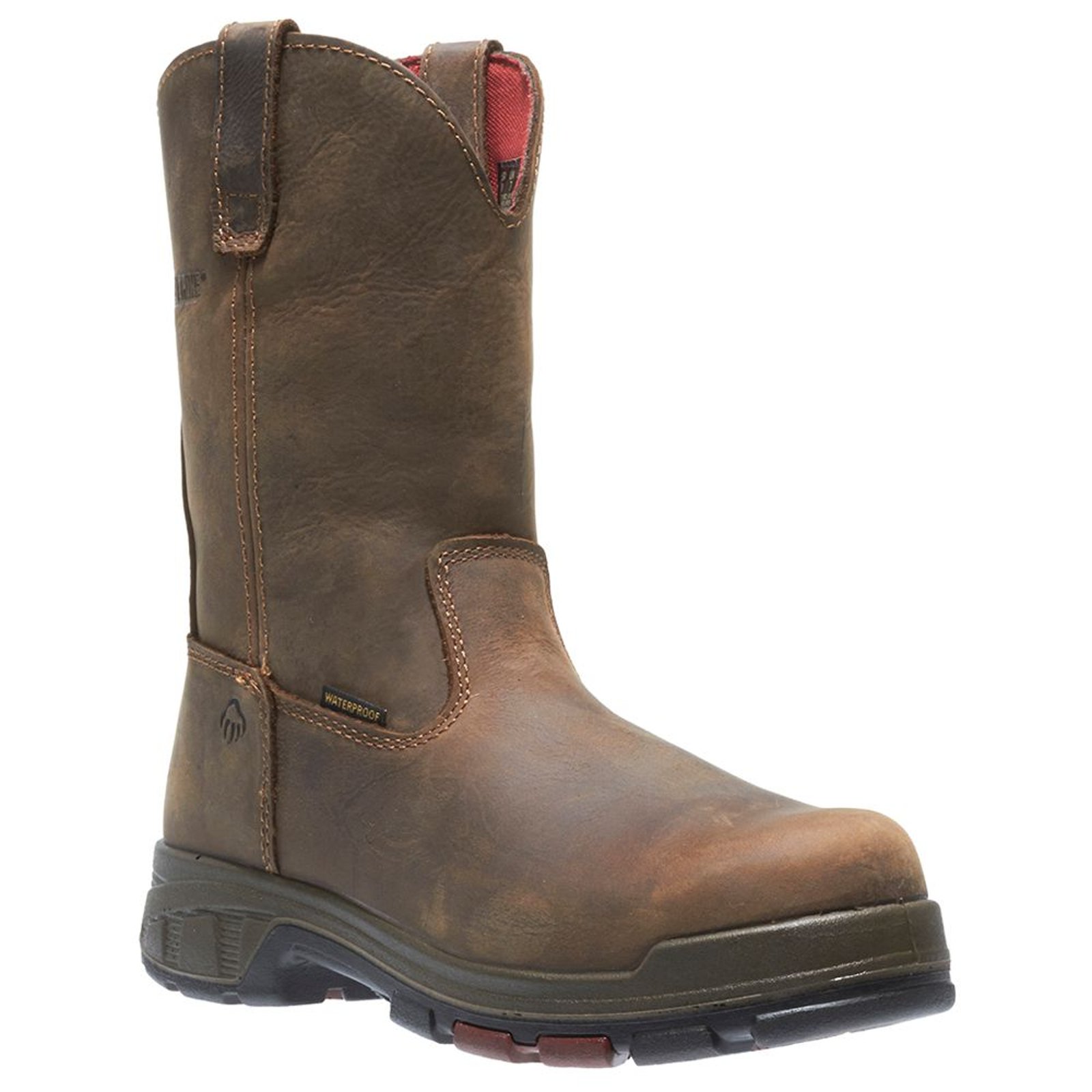 Wolverine Cabor Wellington Composite Toe Men's Brown Boot 7.5 W