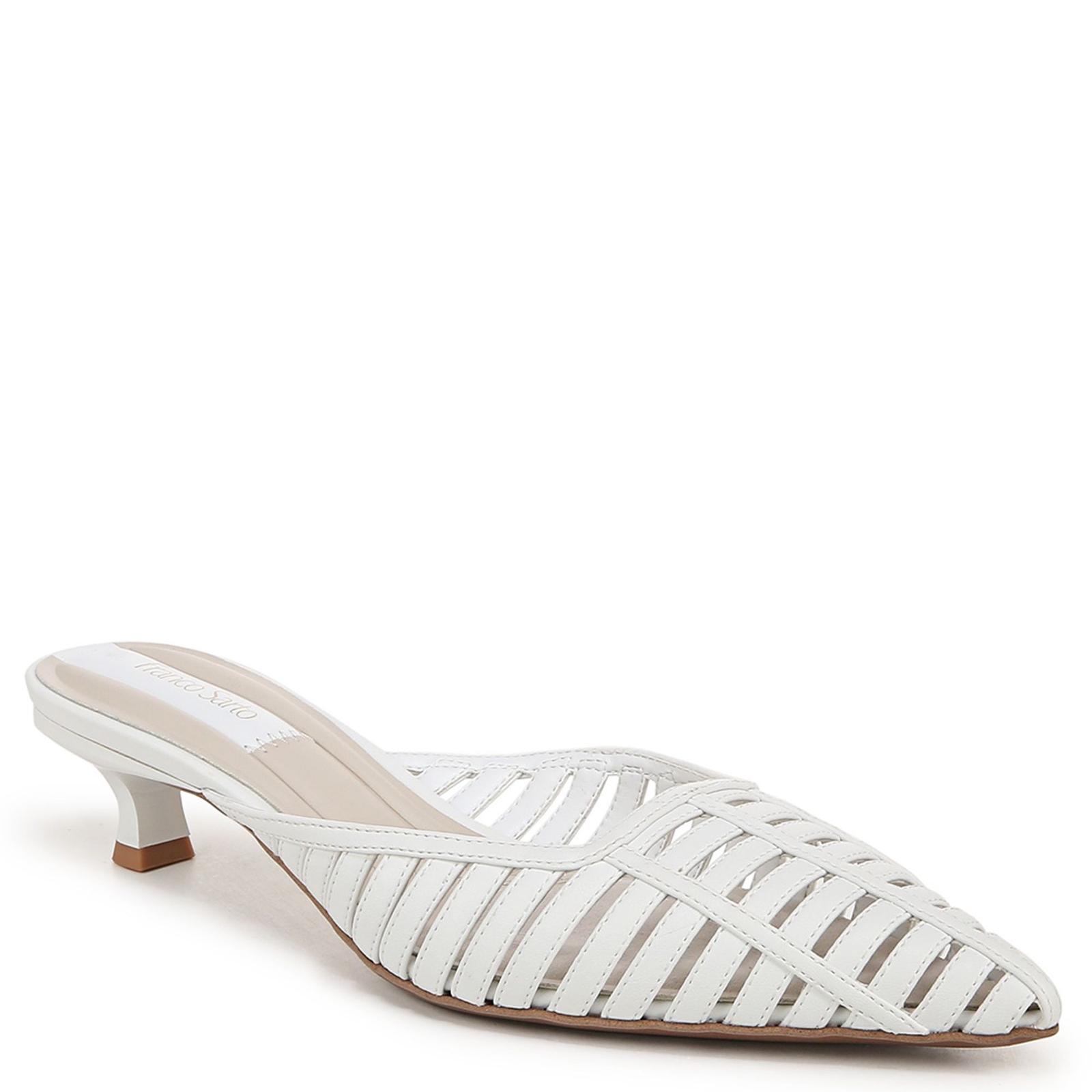 Franco Sarto Marlina 2 Women's White Slip On 10 M