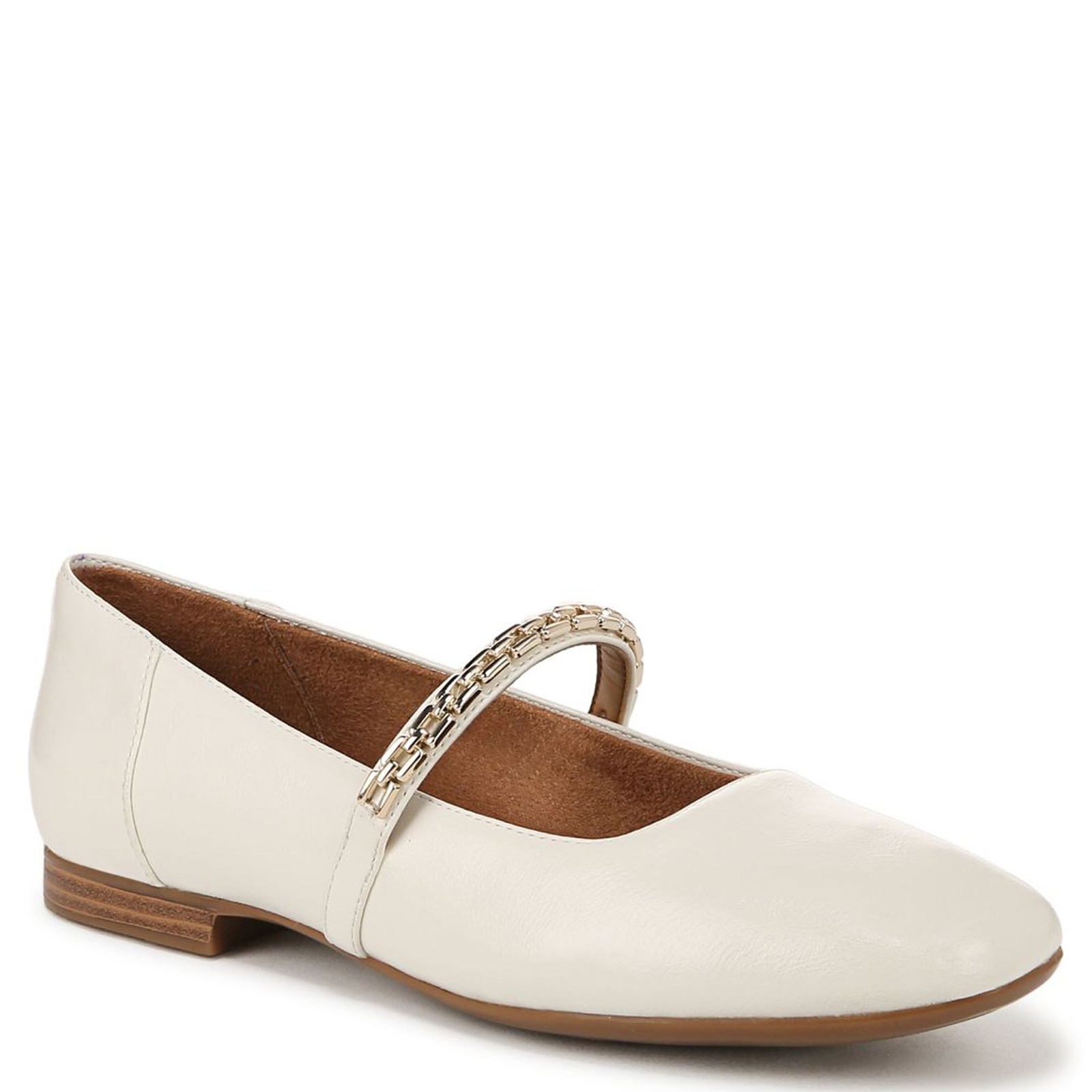 Naturalizer Kelly Chain Women's Bone Slip On 7 M