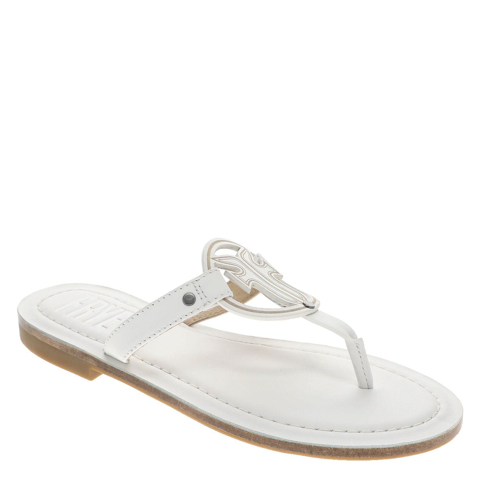 Frye Company Taylor Logo Sandal Women's White Sandal 9
