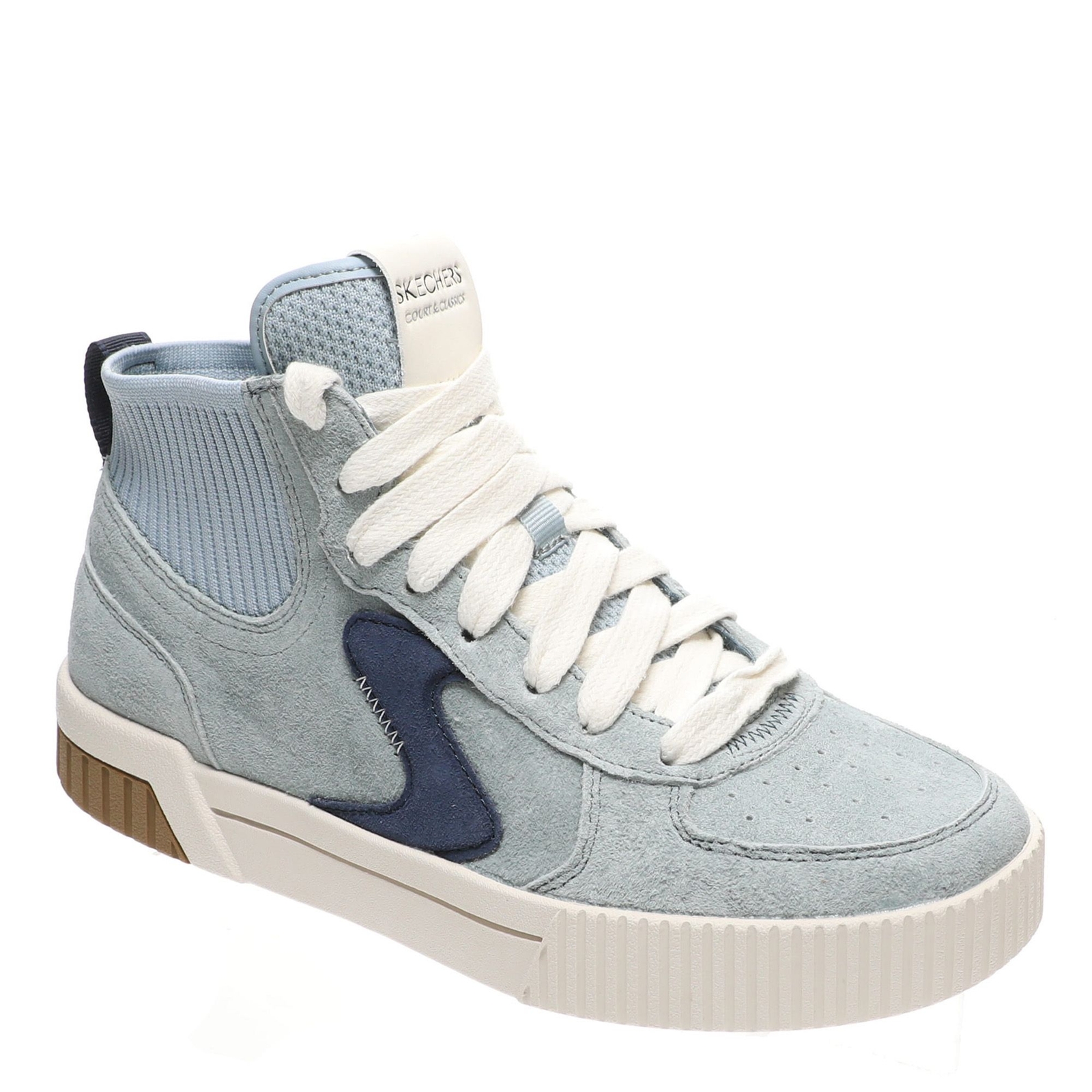 Skechers Court Classics Jade-254045 Men's Blue Sneaker 7 M