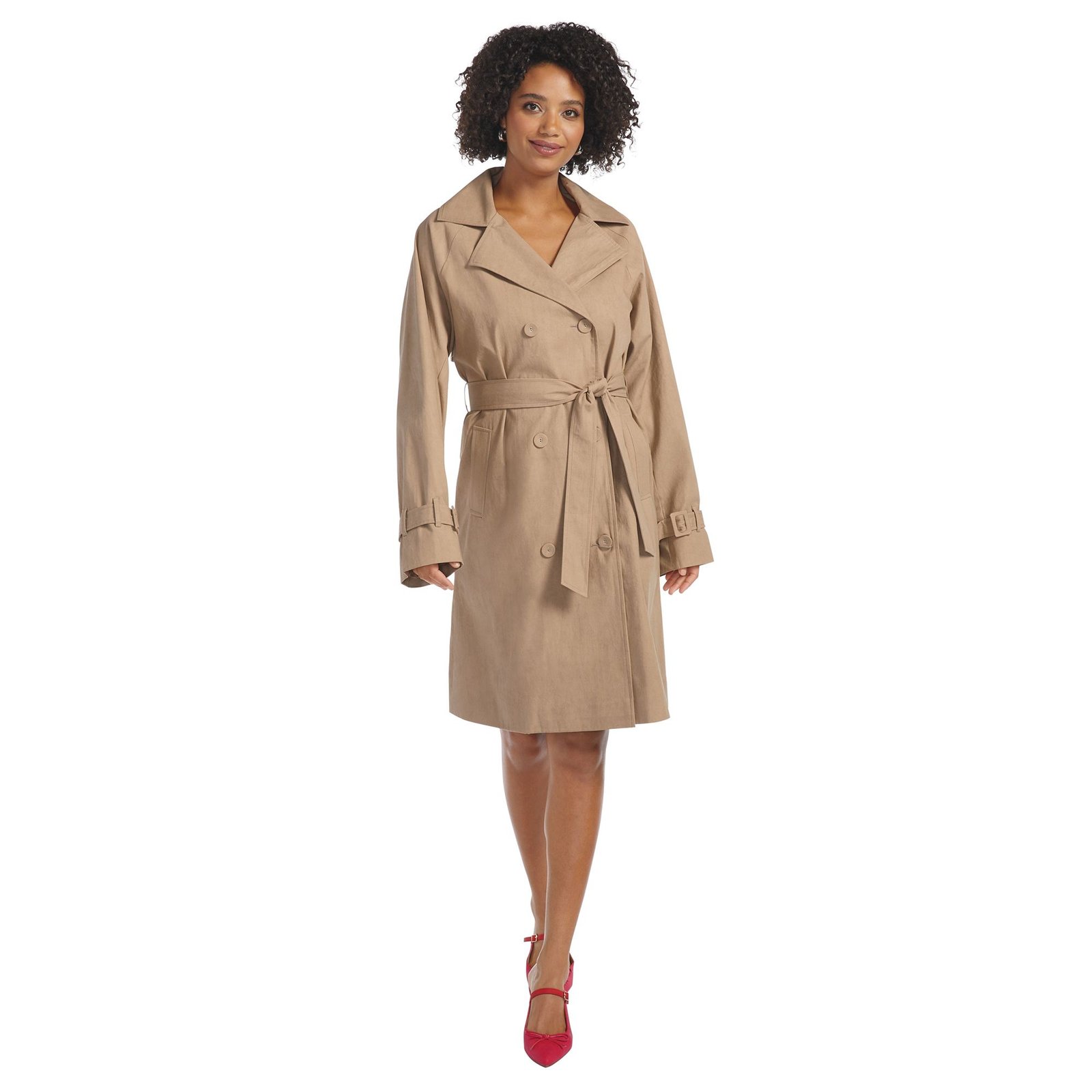 Masseys Classic Trench Coat Brown Jackets