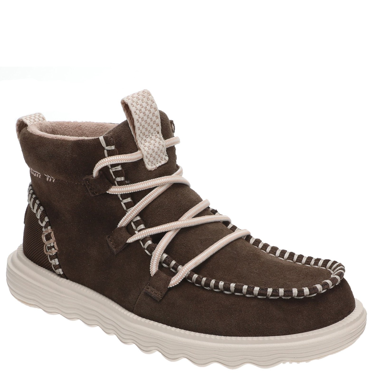 Hey Dude Reyes Suede Women's Brown Boot 11