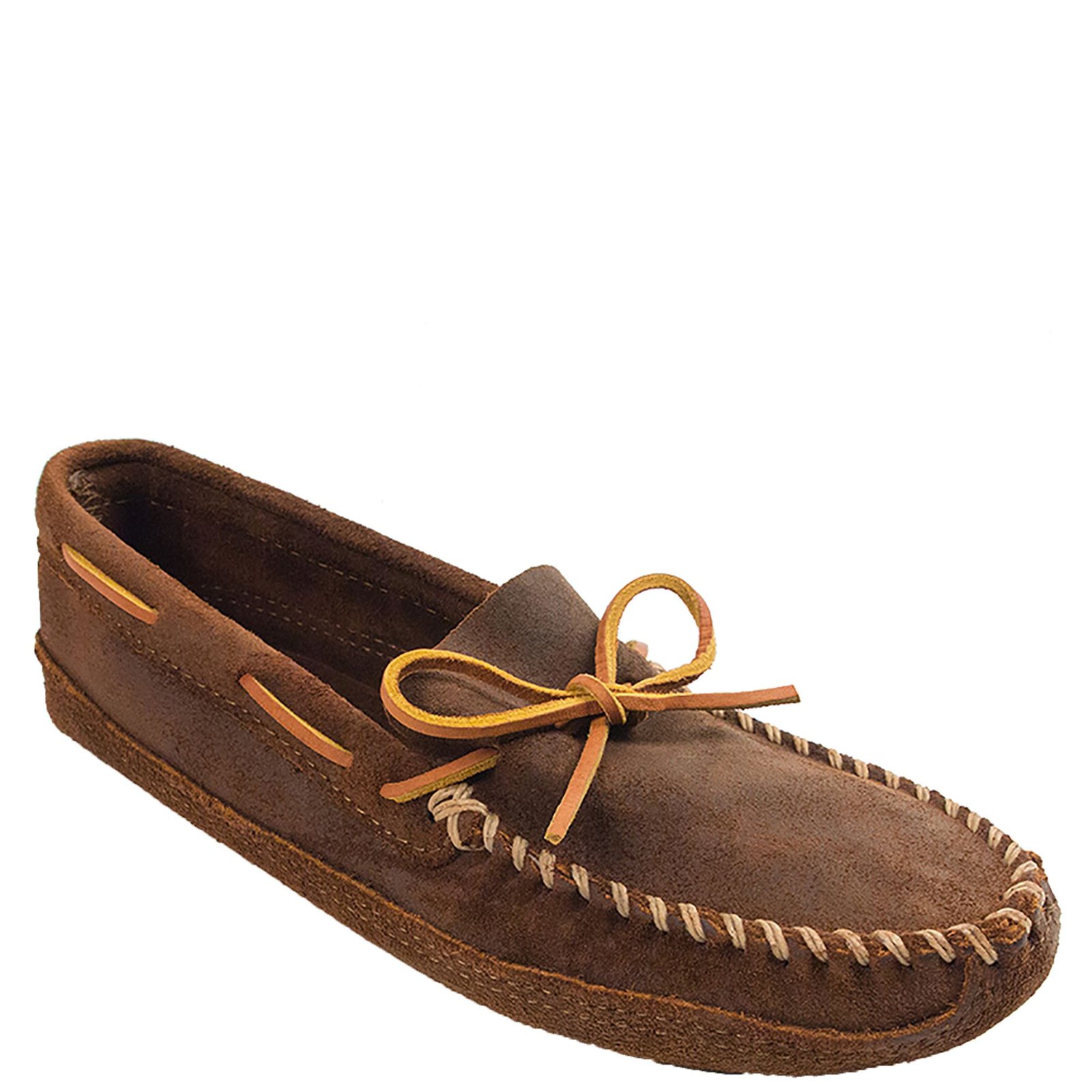 Minnetonka Double Bottom Softsole Men's Brown Slipper 11
