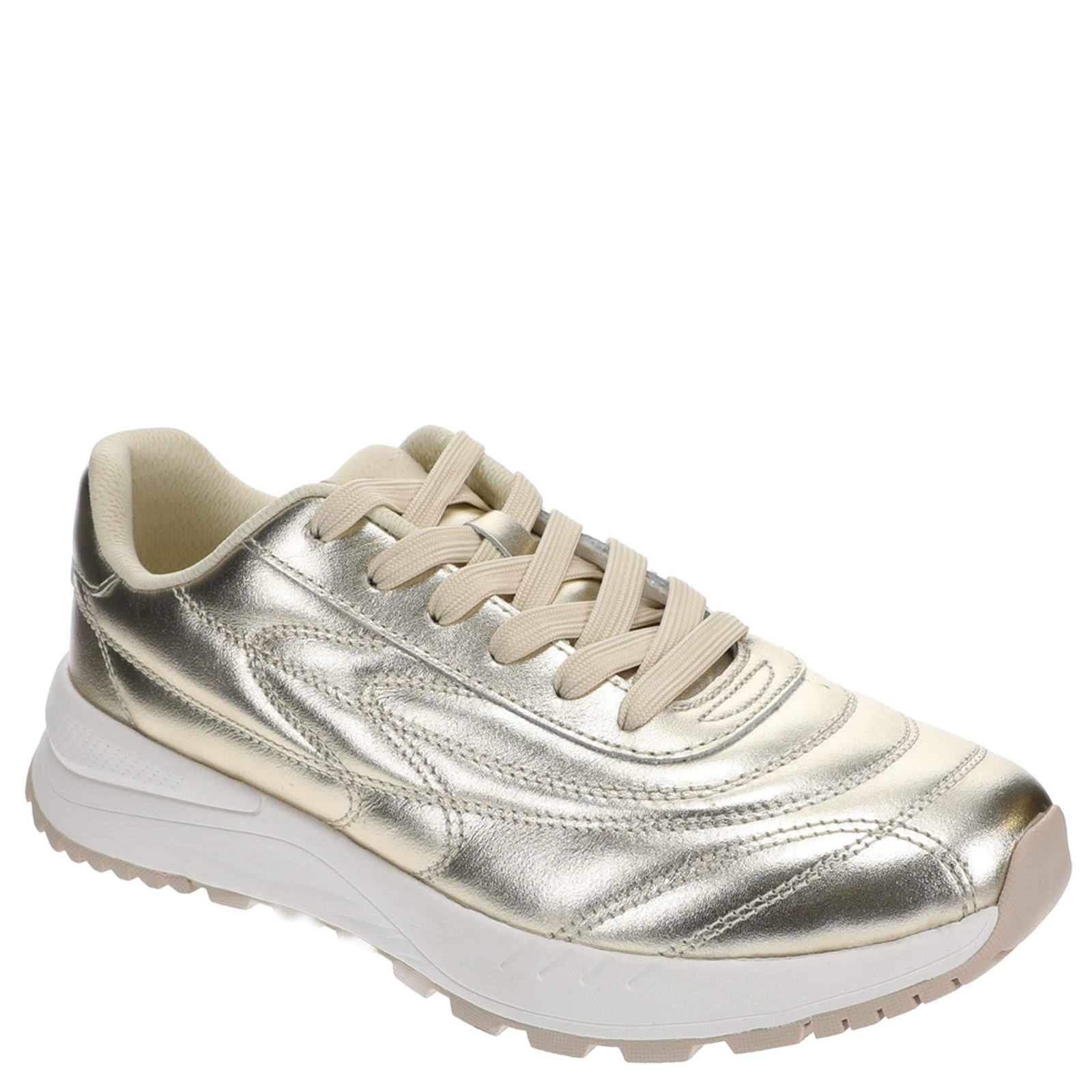 Skechers Street Fury Metallic Waves Women's Gold Metallic Sneaker 10 M
