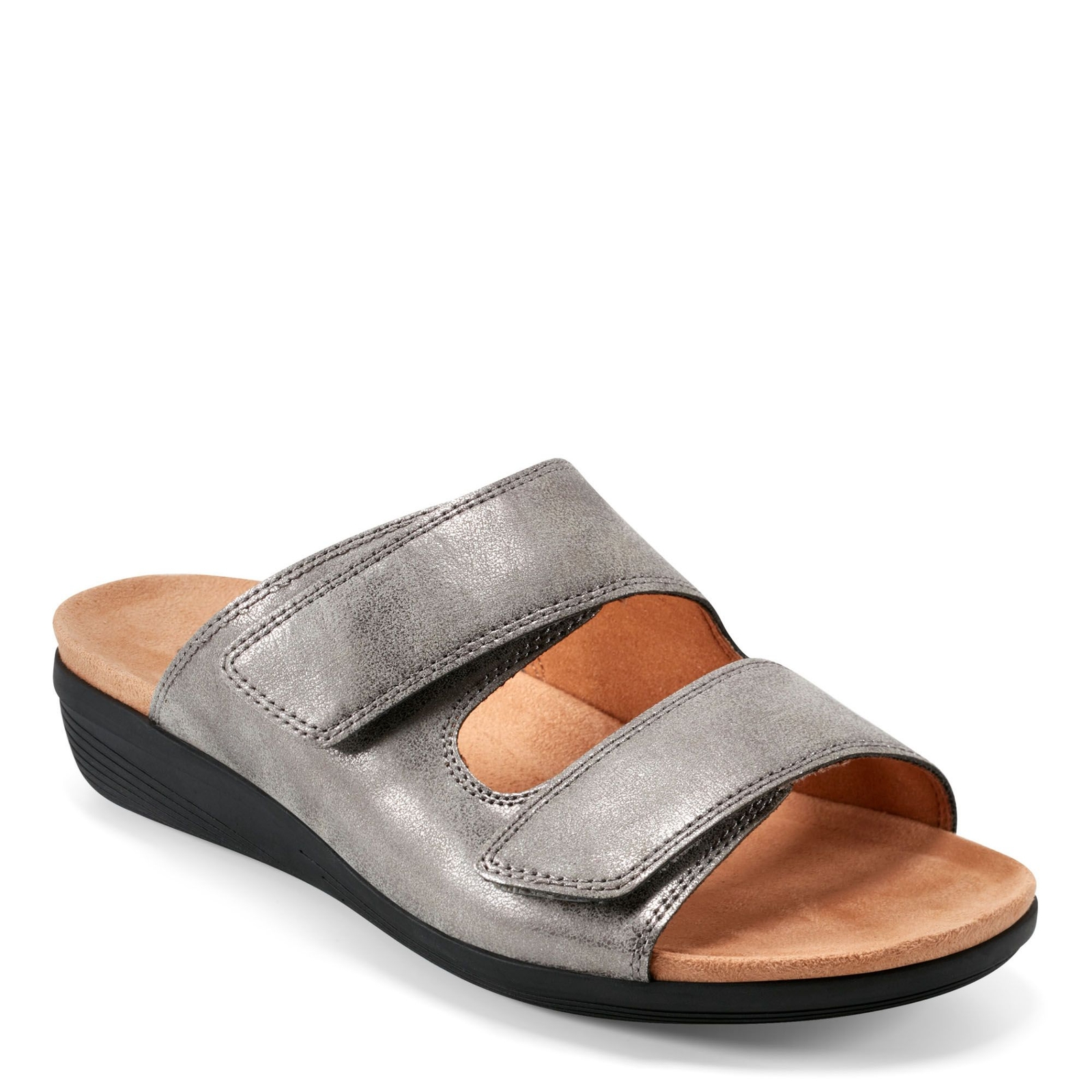 Easy Spirit Bowen Women's Pewter Sandal 7.5 M