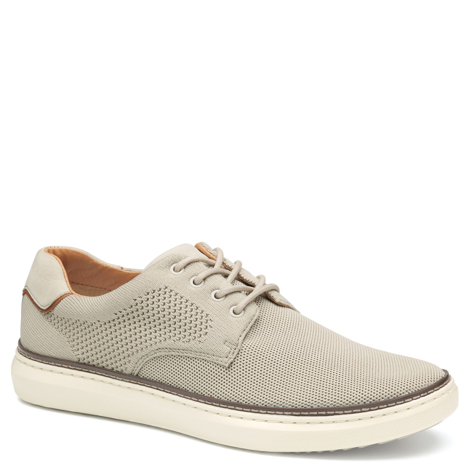 Johnston & Murphy McGuffey 2 Knit Plain Toe Men's Tan Oxford 13 M