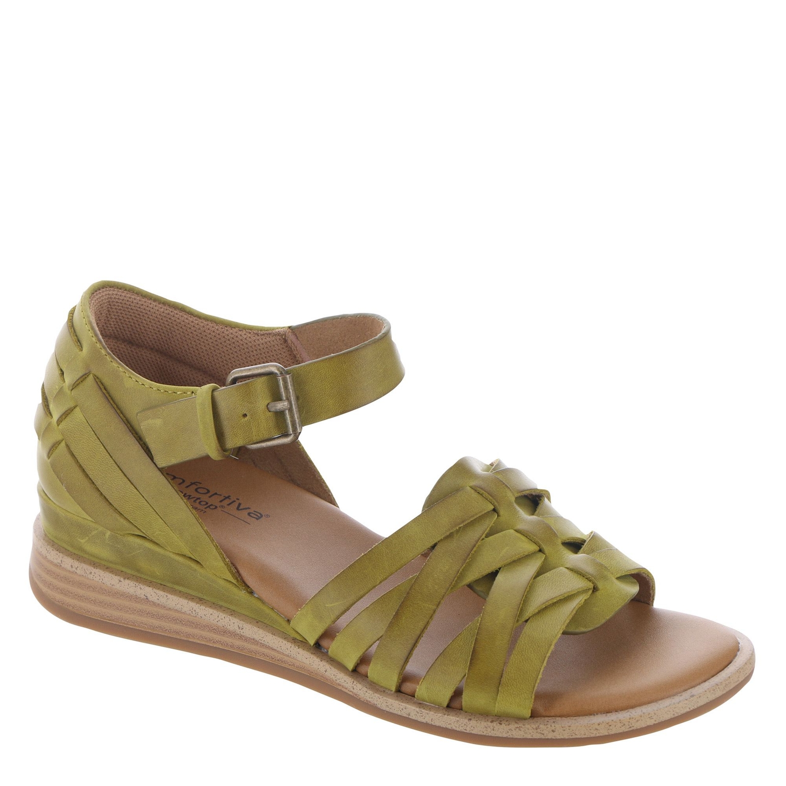 Comfortiva Marina Women's Green Sandal 9.5 W