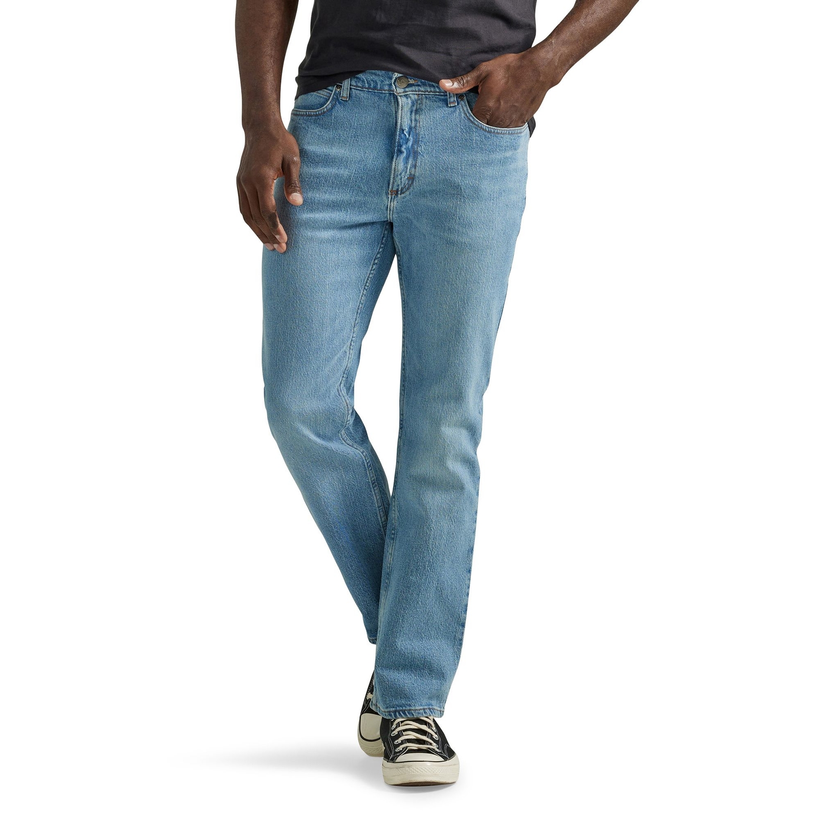 Lee Jeans Men's Legendary Core Regular Bootcut Jean Blue Pants 36-34