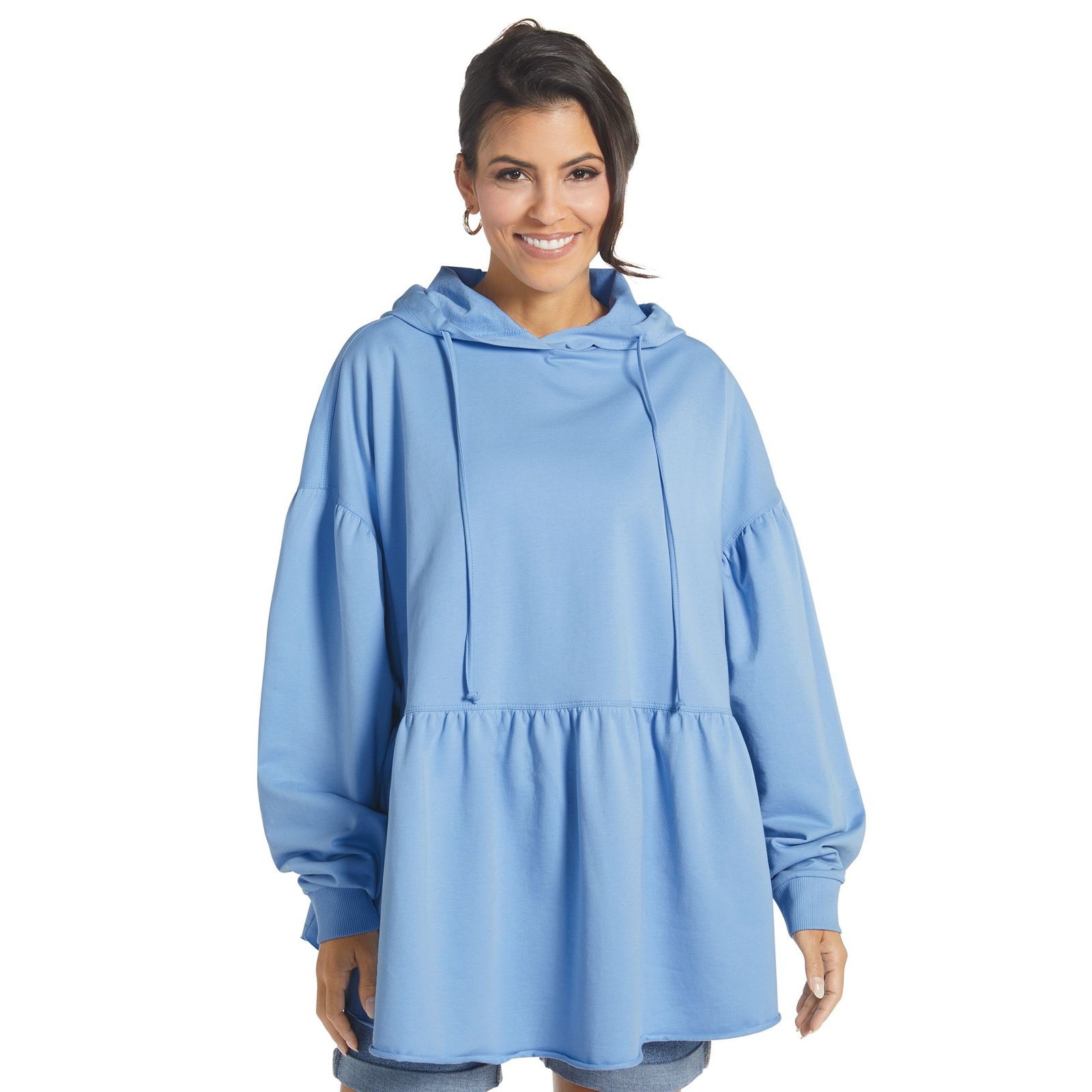 Masseys® Lifestyle Flounce Hoodie