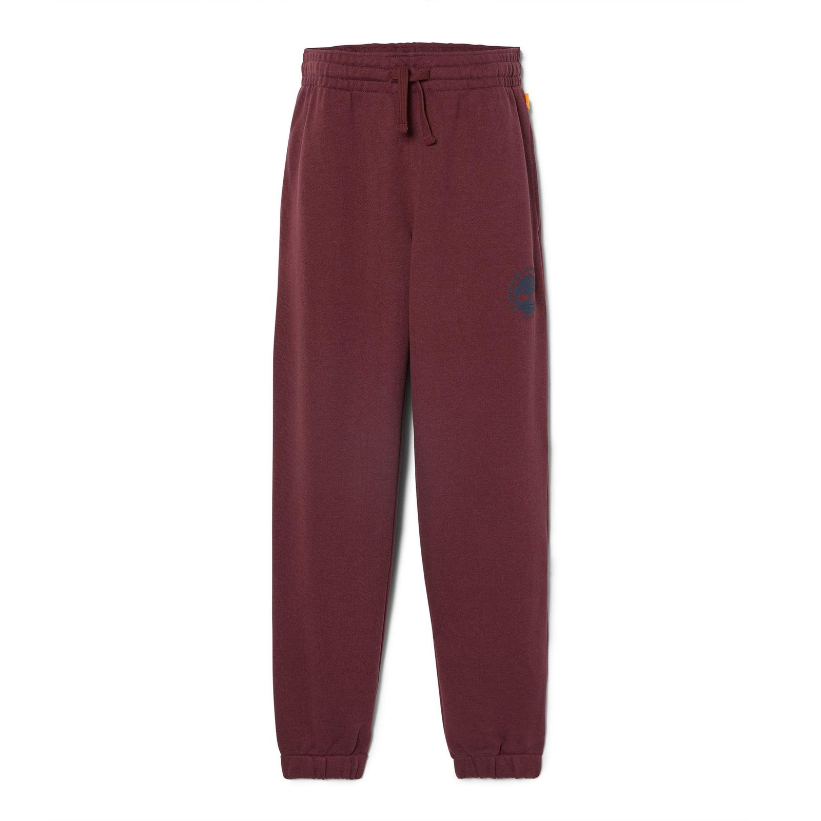 Timberland Men's Refibra Logo Sweatpant Burgundy Pants S-Regular