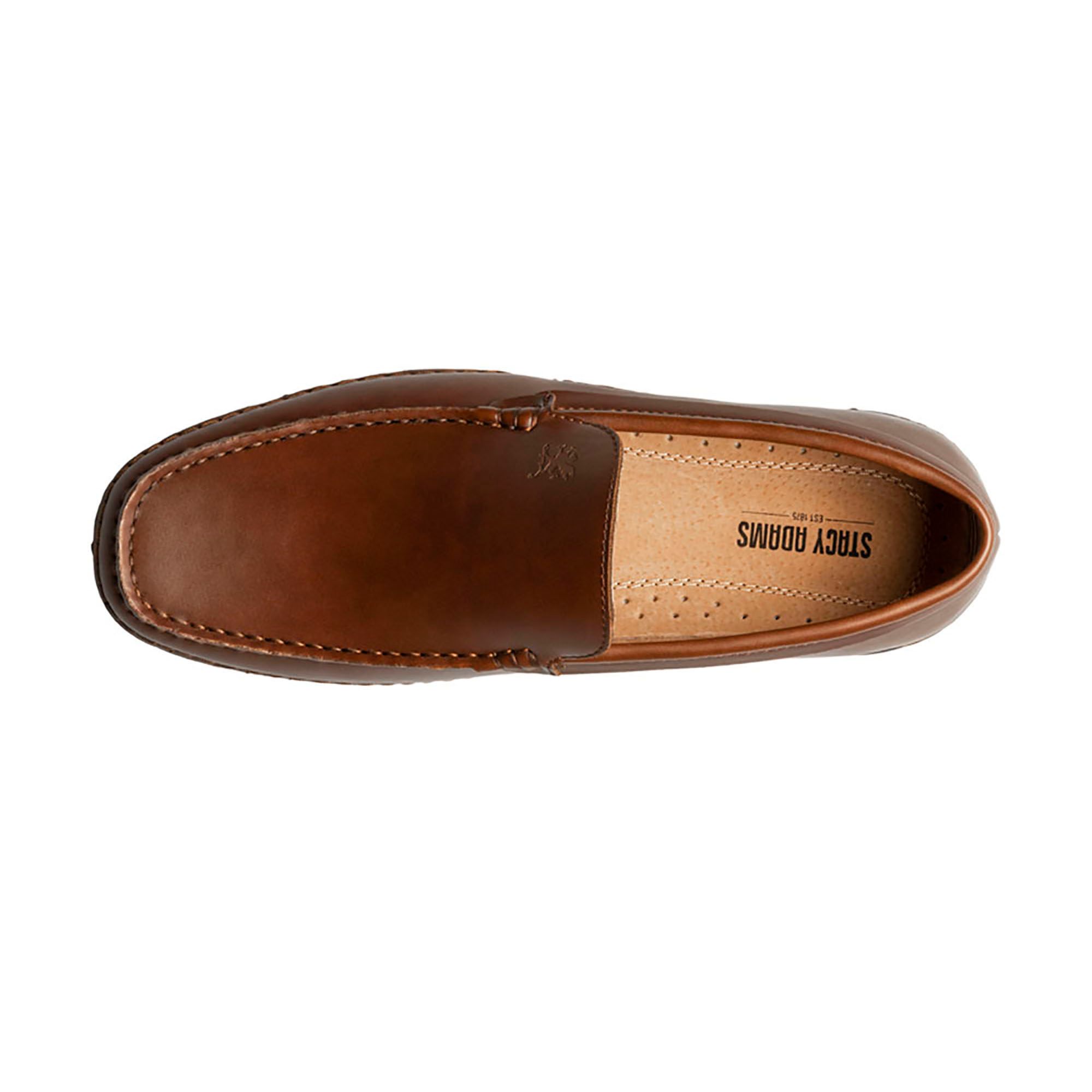 Stacy Adams Shoes Del Moc Toe Slip On Brown Size 8.5 — photo 2